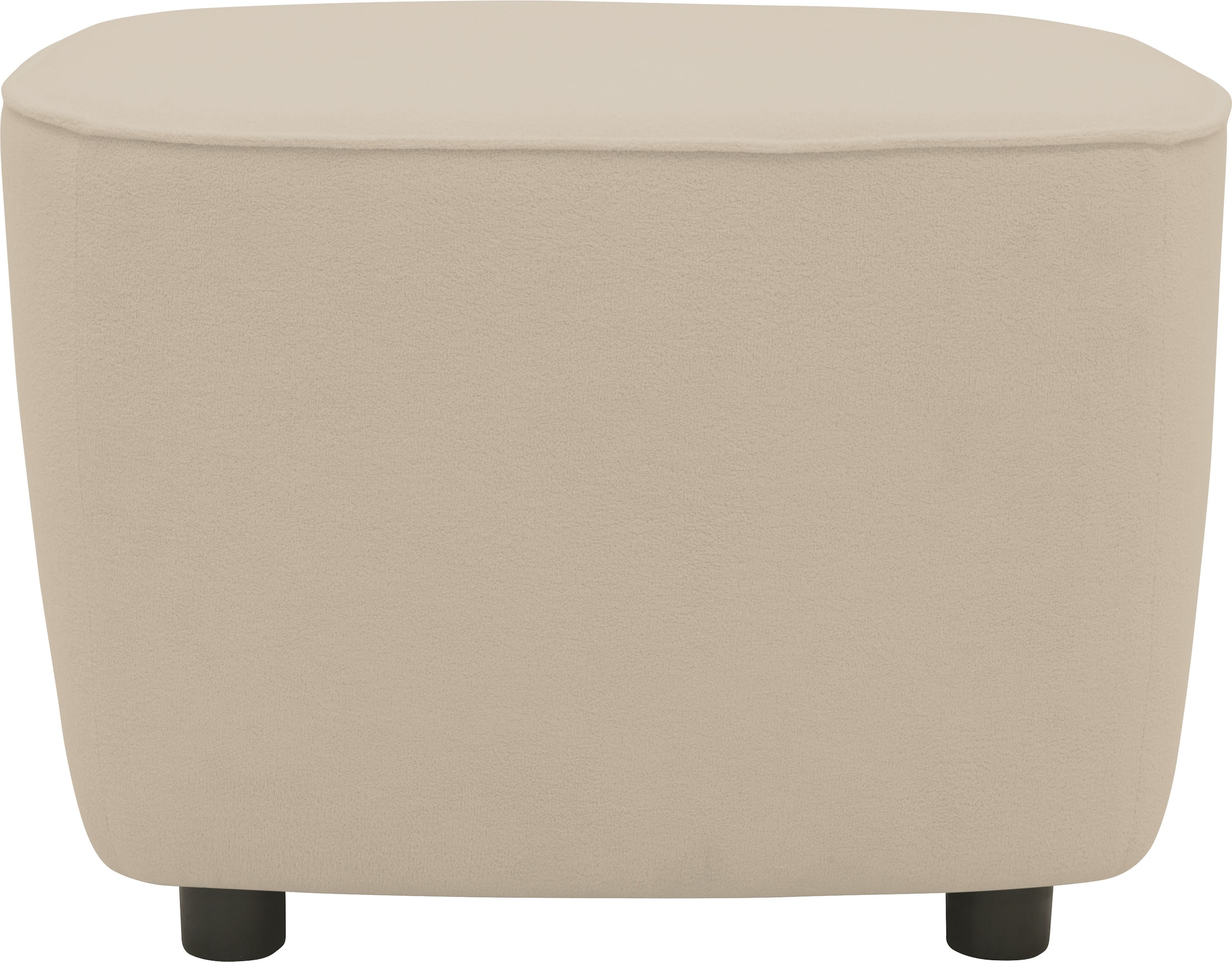 INOSIGN Polsterhocker »HETTY, passender Hocker zum Drehsessel HETTY, 56 x 60 x 40 cm,«, (1 St.), mit schrägem Sitz