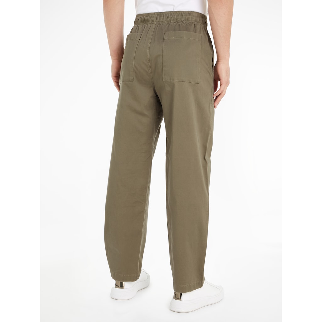 Calvin Klein Jeans Sweathose »BADGE TRIM WOVEN PANT«