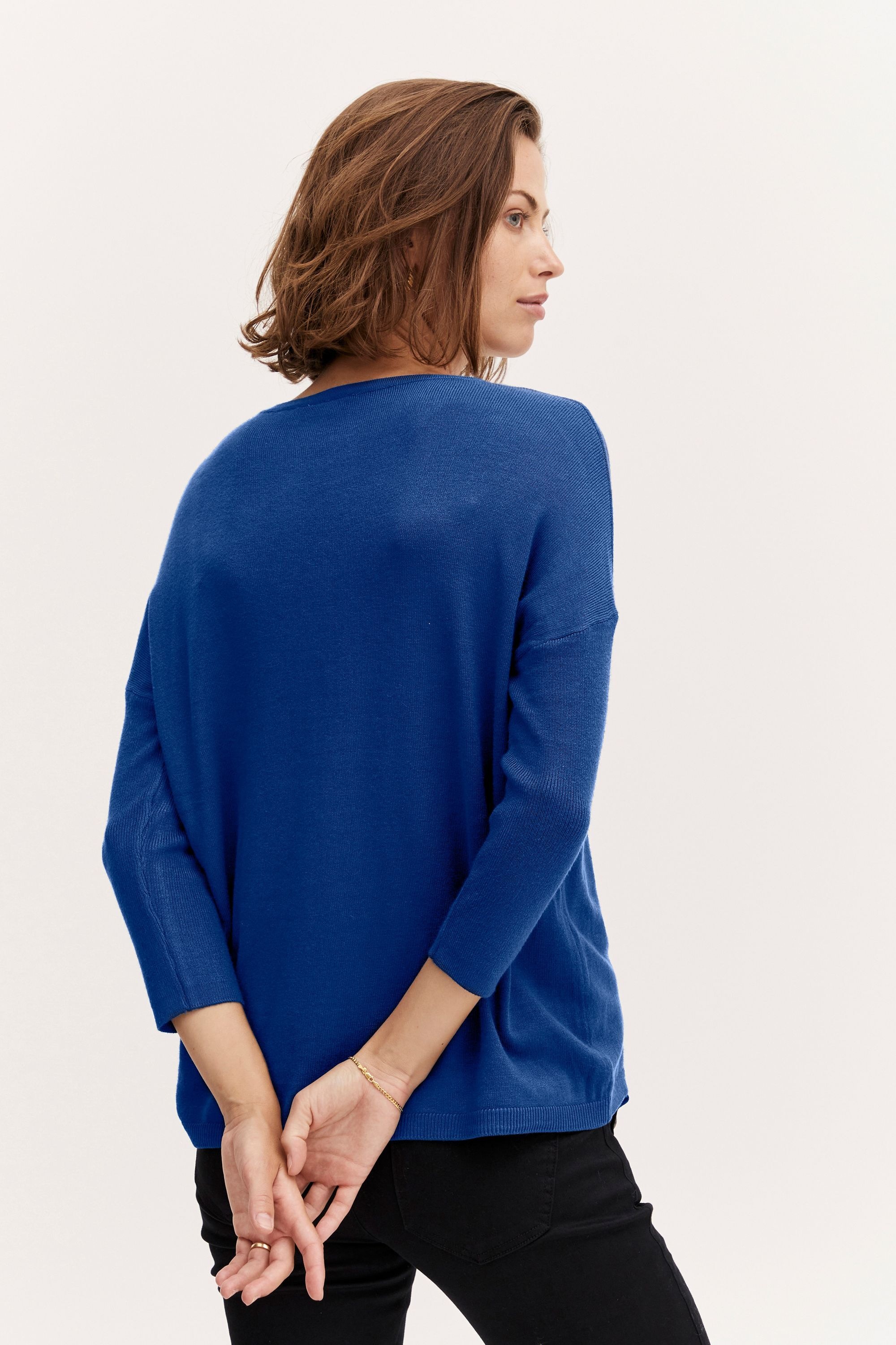 fransa Strickfleece-Pullover »Strickpullover FRBlume«