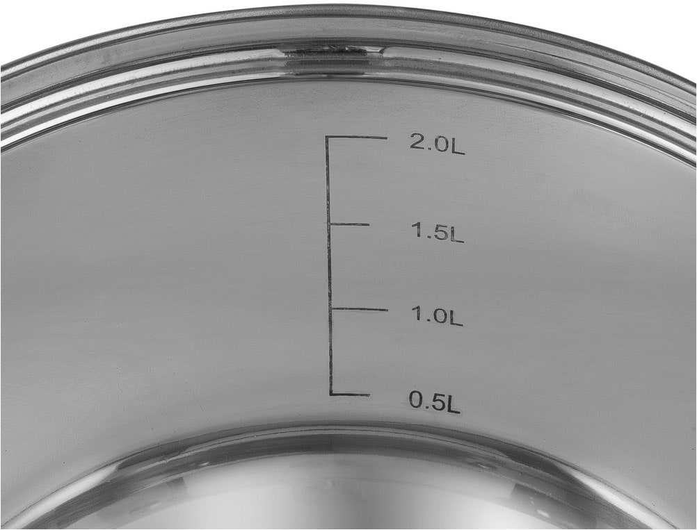 RESTO Kitchenware Kochtopf »Libra, Topf energiesparend und spülmaschinenfest« 1 tlg. Edelstahl 18/10