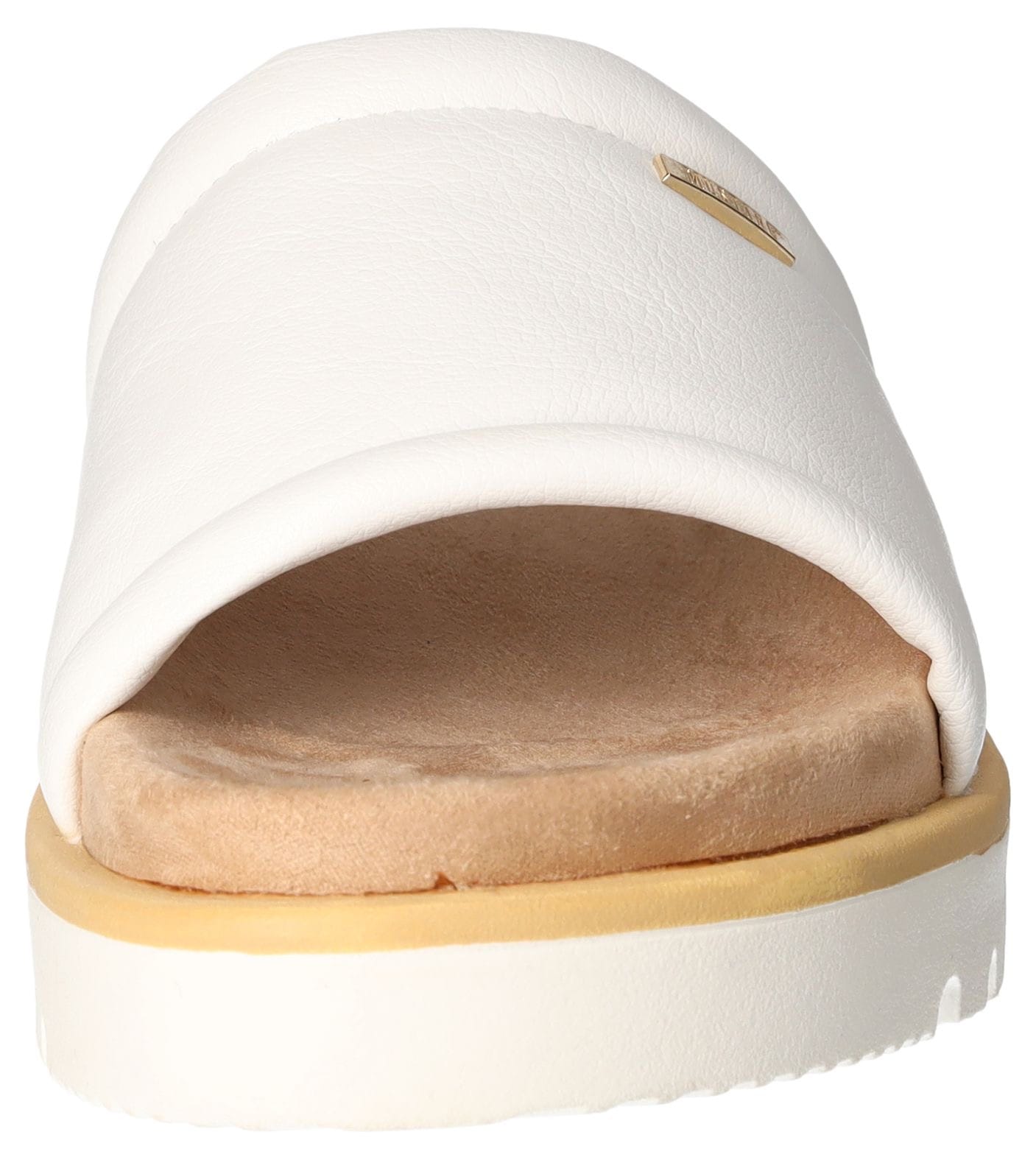 Mustang Shoes Pantolette,Plateausandale,Pool Slides,Sommerschuh mit Softfußbett, bequeme Form