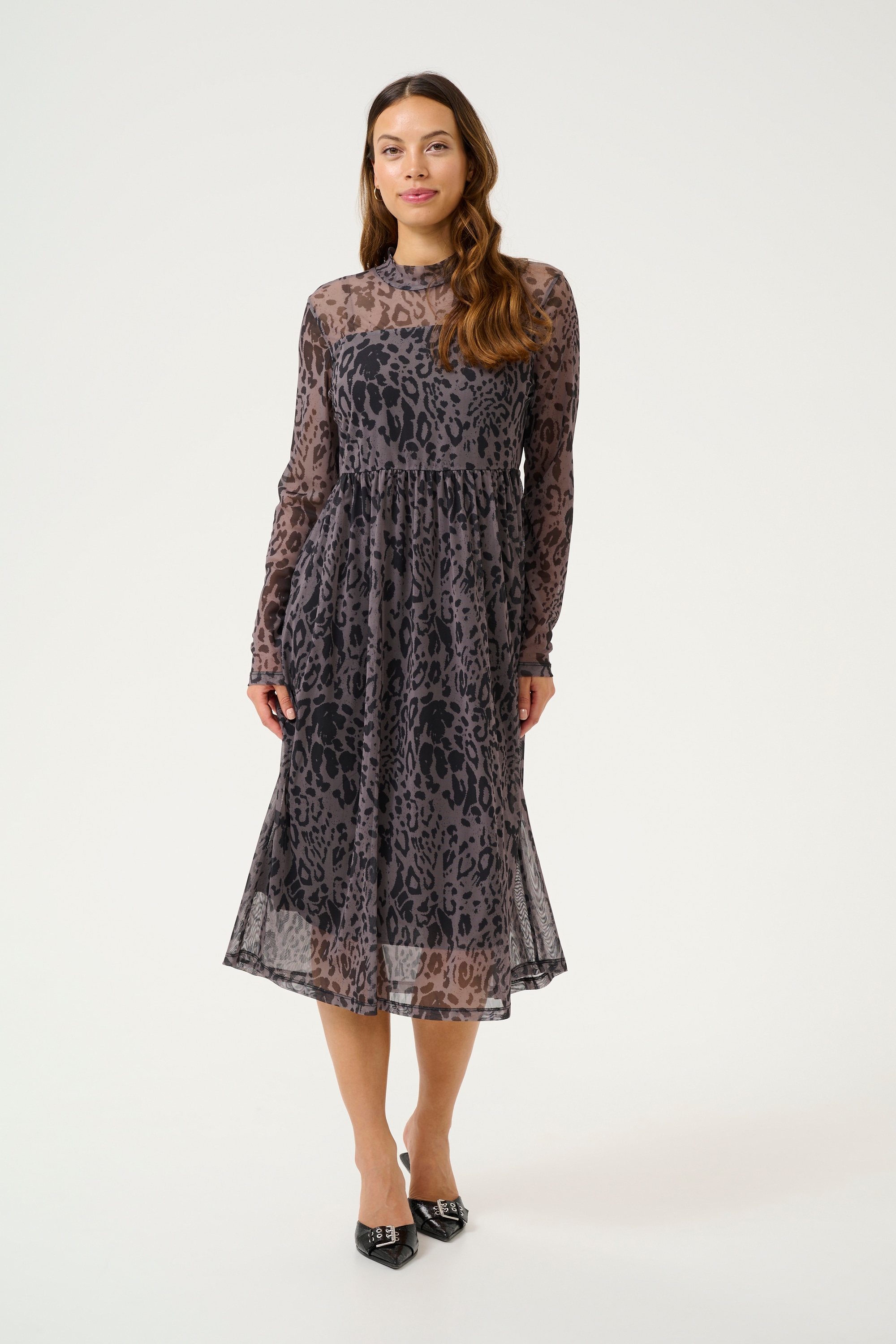 KAFFE Midikleid »Kleid KAjohanna«