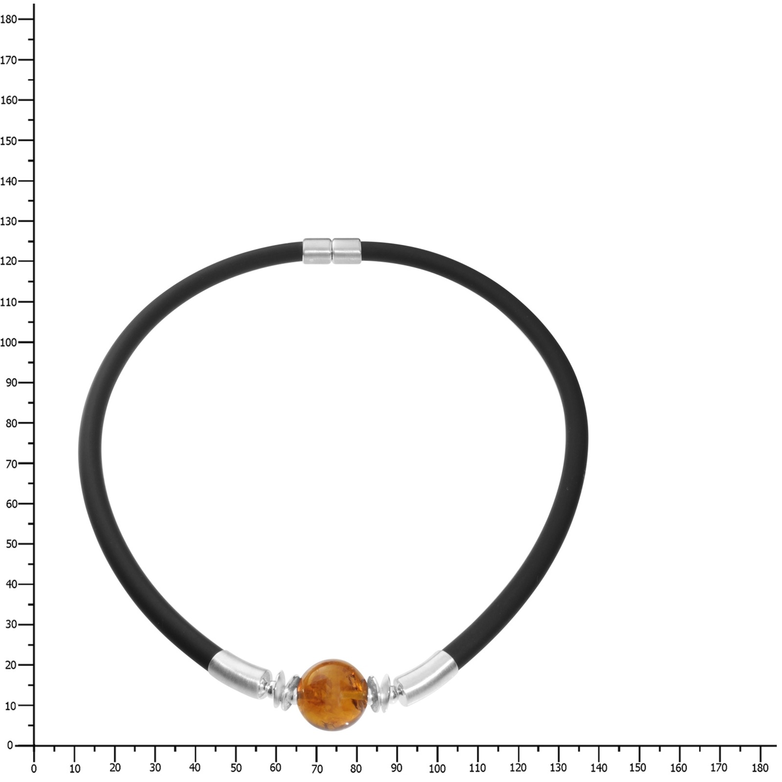 OSTSEE-SCHMUCK Collier »- Halla - Silber 925/000 - Bernstein«