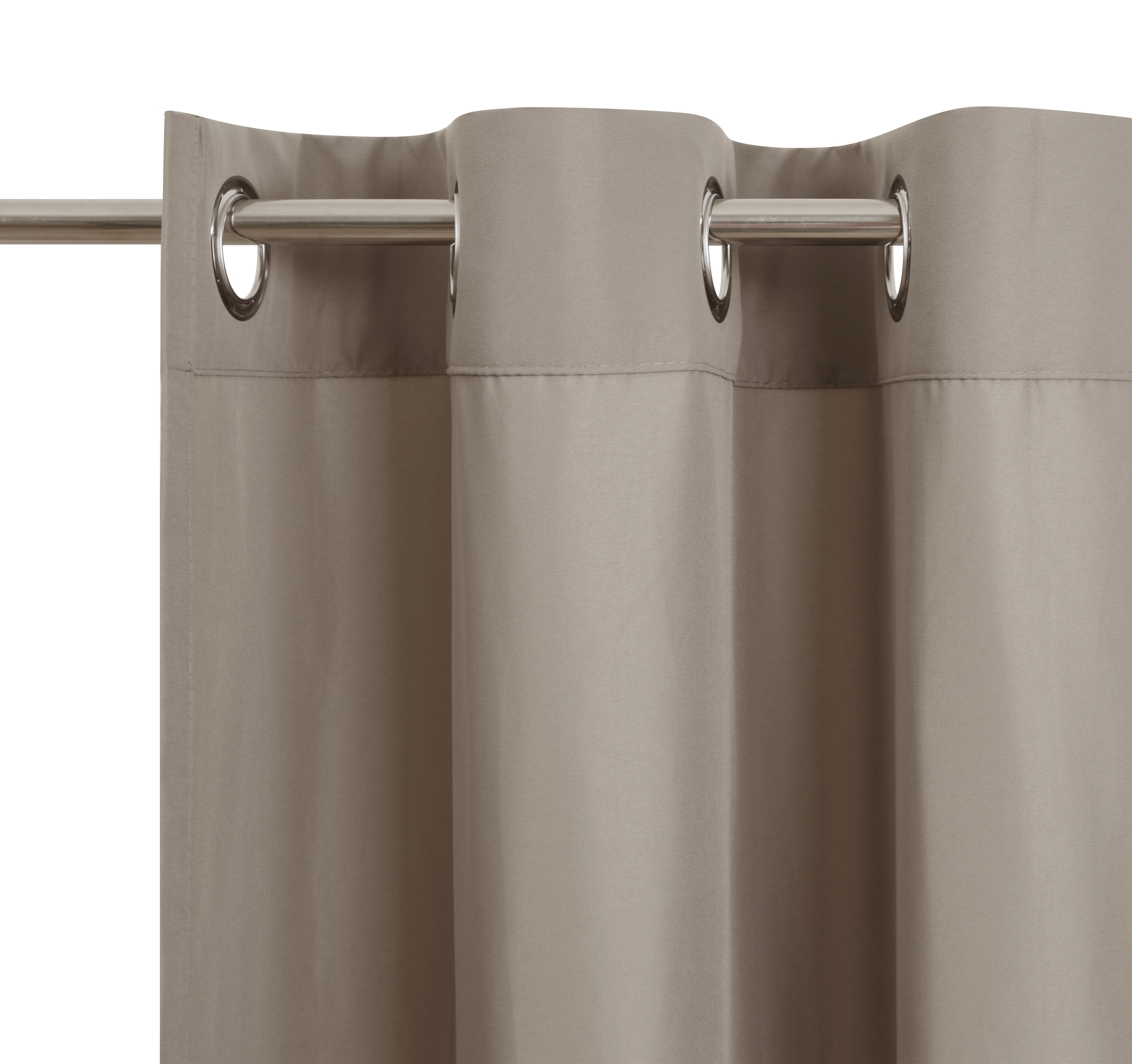 OTTO home Vorhang »Parry« Ösen 2 Stk. tlg. 2-er Set, blickdicht, monochrom, basic
