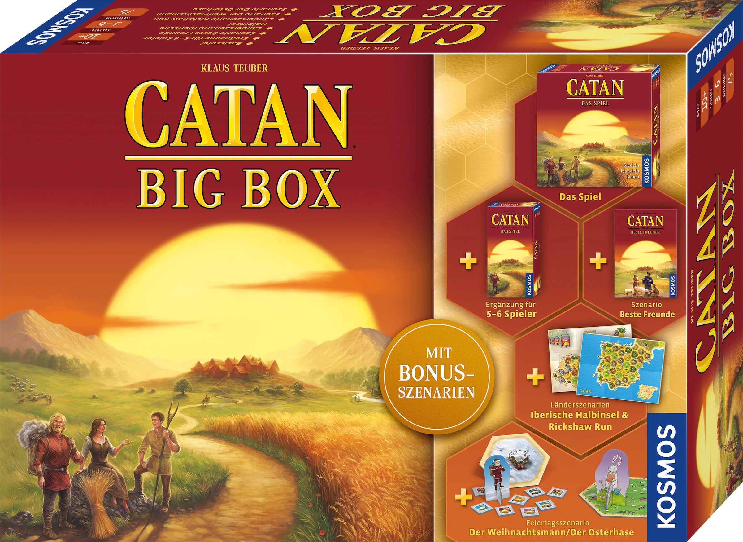 Kosmos Spiel »Catan - Big Box«, Made in Germany