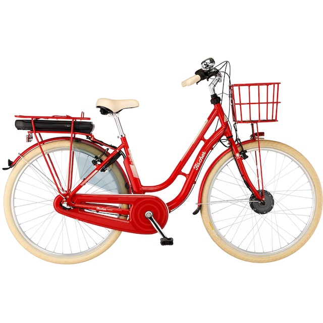 FISCHER Fahrrad E-Bike »CITA RETRO 2.1 317«, 3 Gang, Shimano, Nexus, ebike  Damen auf Raten bestellen | OTTO