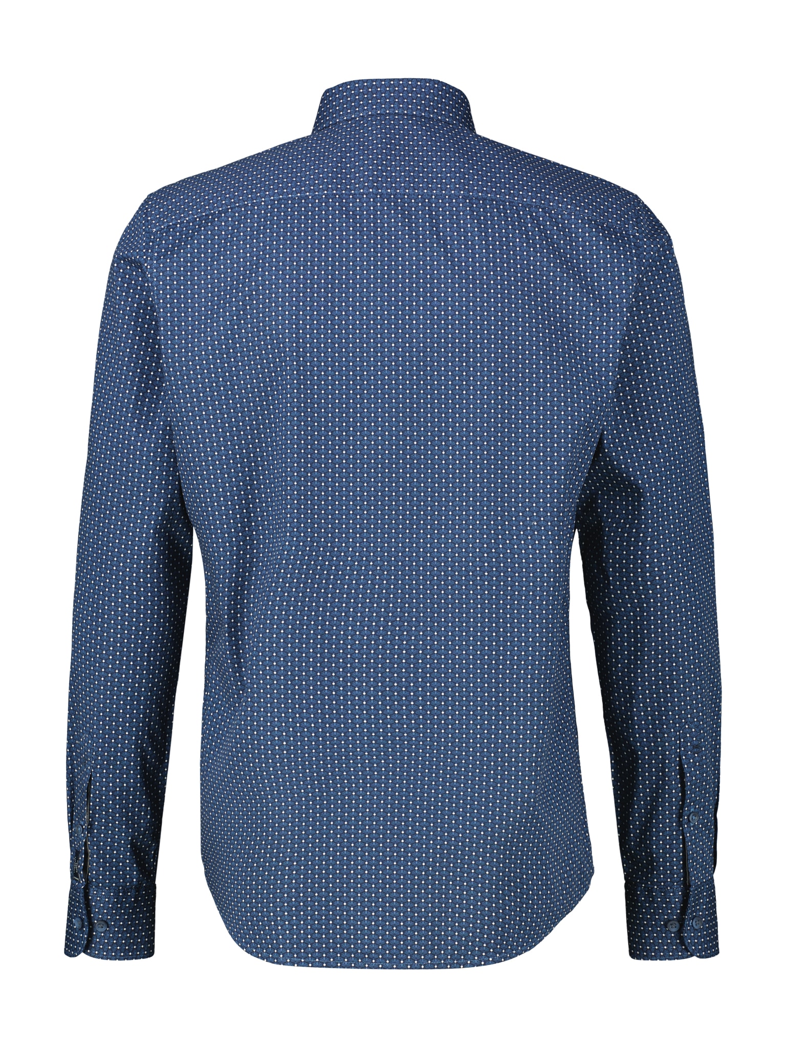 LERROS Langarmhemd mit Logo Stickerei