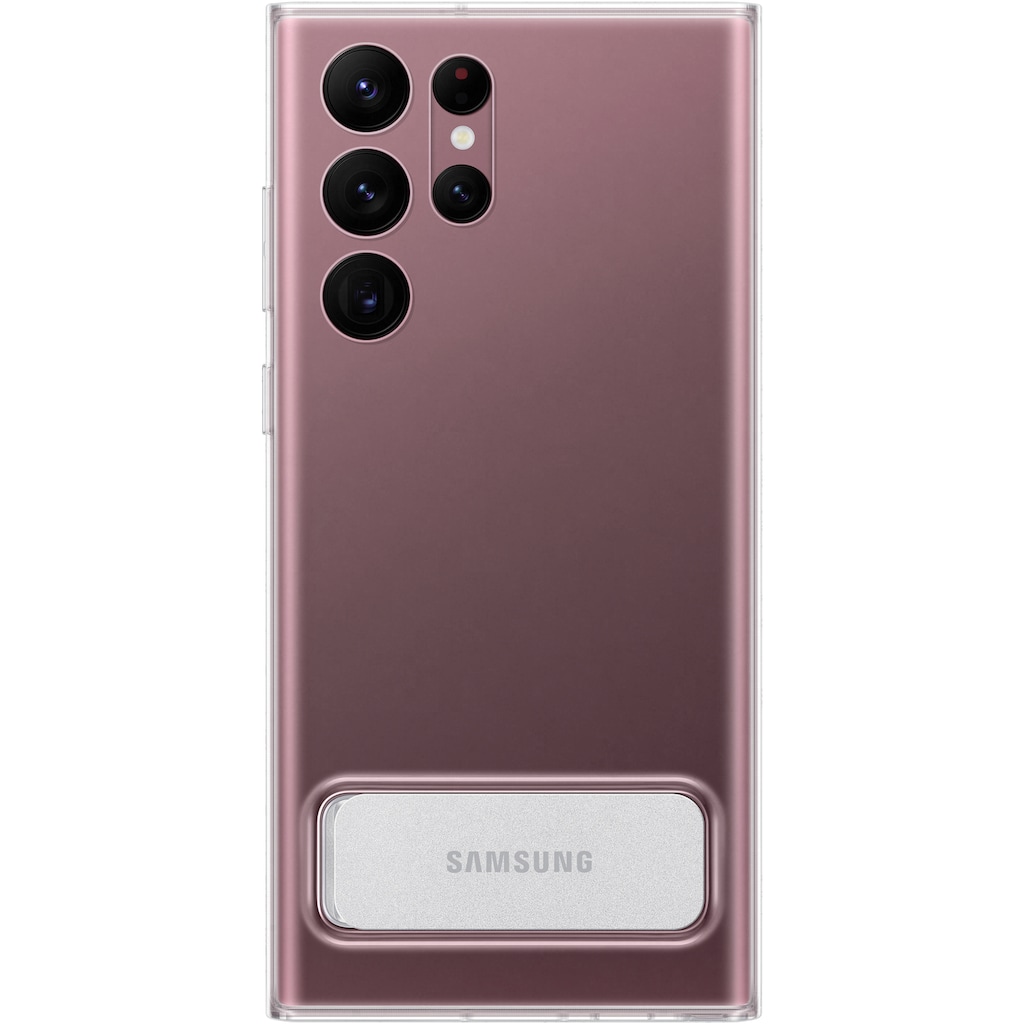 Samsung Handyhülle »EF-JS908 Clear Standing Cover für Galaxy S22 Ultra«, Galaxy S22 Ultra