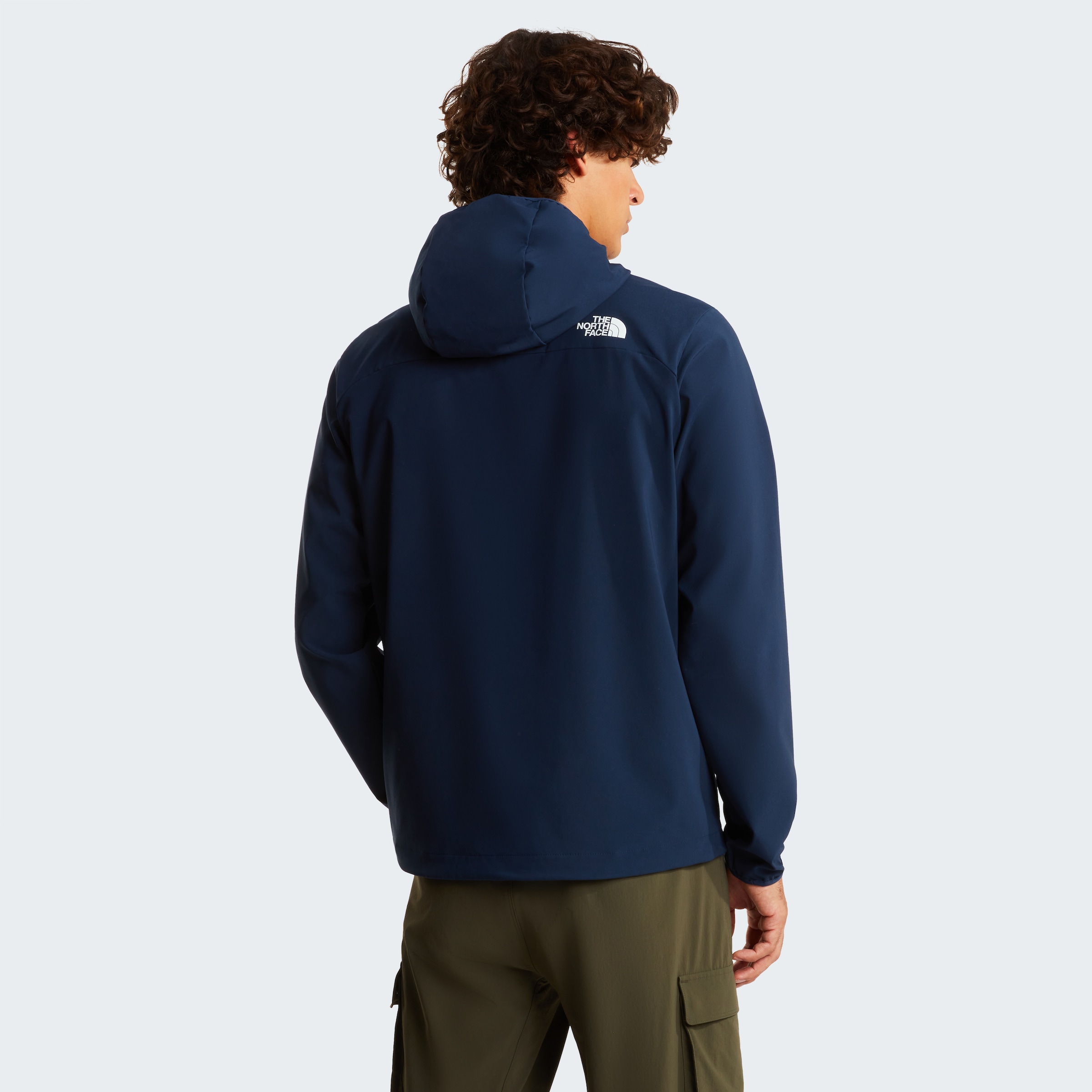 The North Face Softshelljacke »M NIMBLE HOODIE 2« 1 Stk. tlg. sportlicher Stil, atmungsaktives Material, hochelastisch