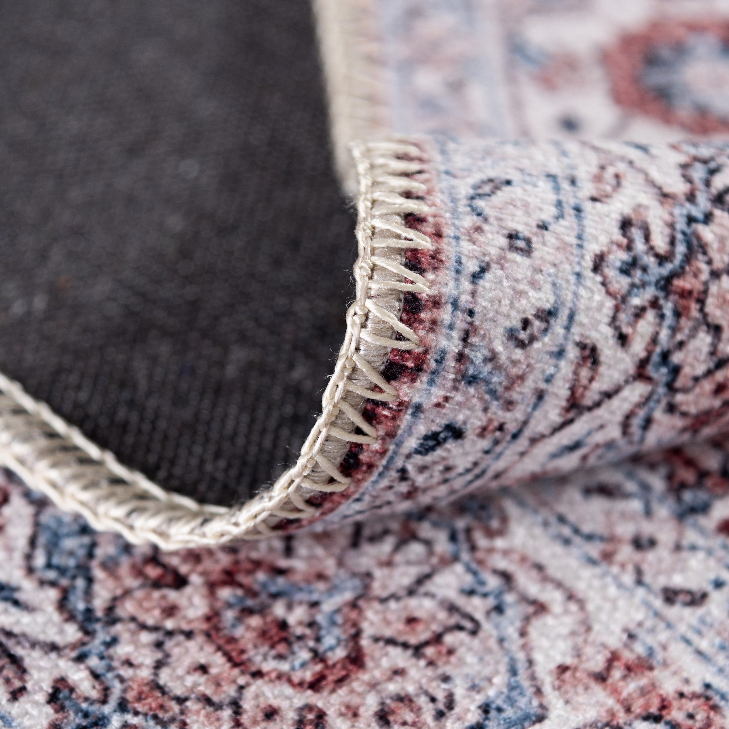 Sehrazat Teppich »Vintage 3540 , auch als Läufer« rechteckig 5 mm Höhe waschbare Vintage Teppiche, Kurzflor