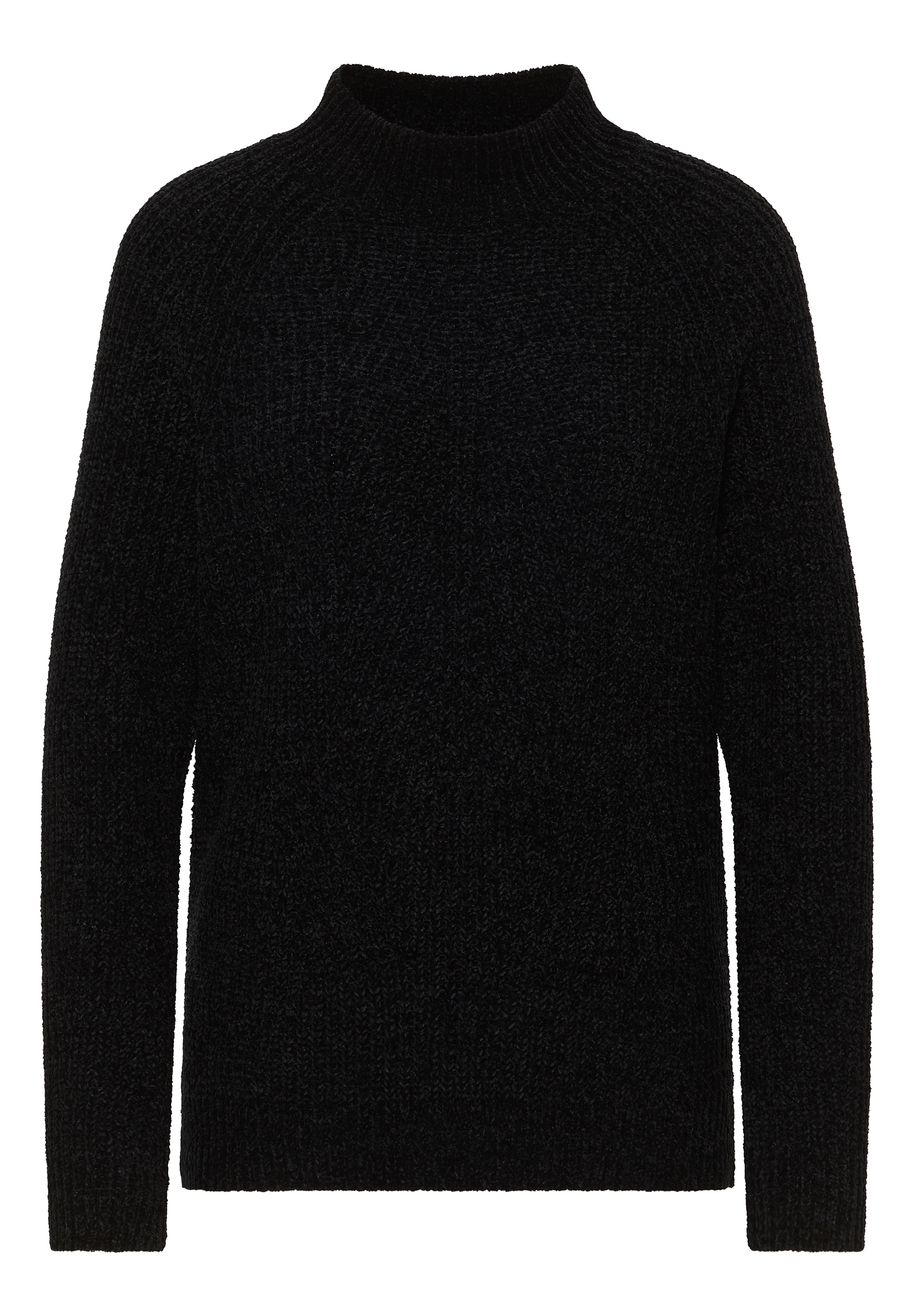 Cecil Stehkragenpullover mit feiner Struktur