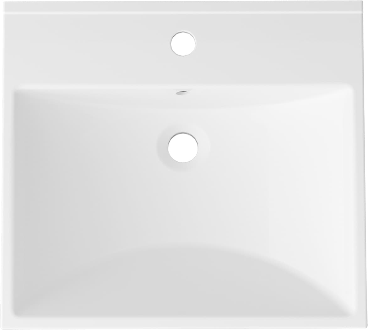 welltime Einbauwaschbecken »Trento Deluxe« Mit Nano Glasur in 51,61,81,101 und 121cm erhältlich.