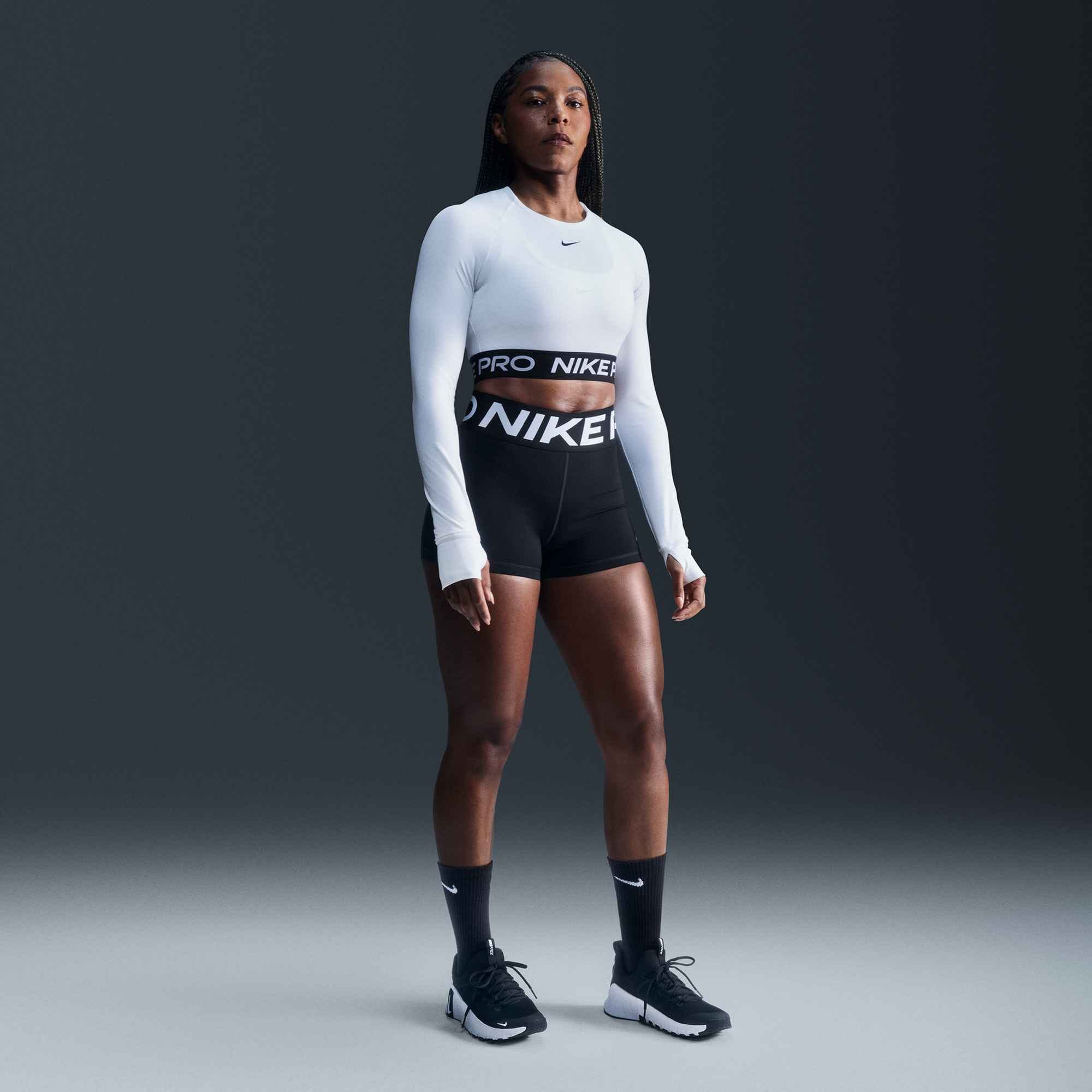 Nike Trainingstights »W NP SCULPT DF HR 3IN SHORT«  sportlicher Stil, bequeme Passform, für Erwachsene