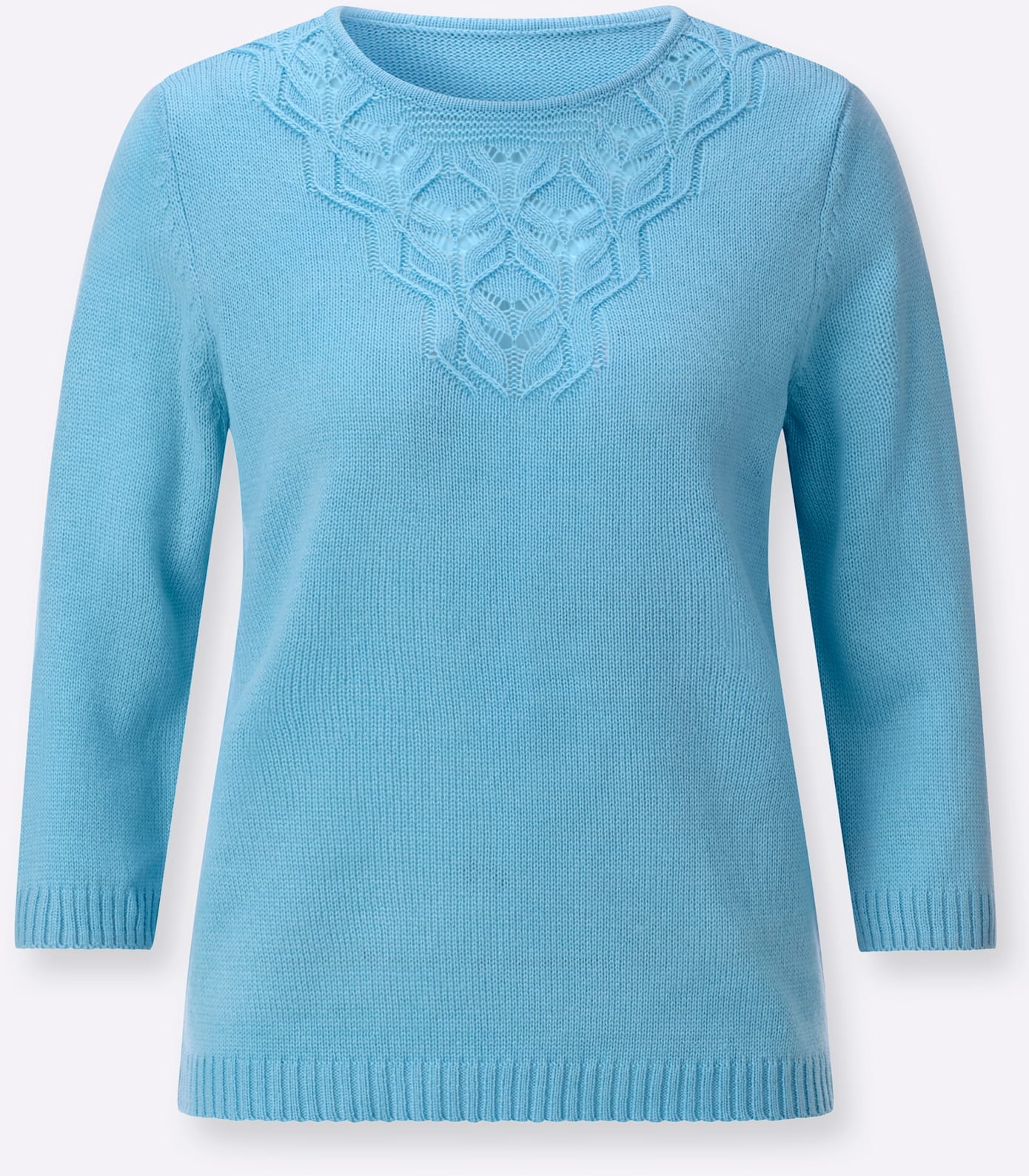 Classic Basics 3/4 Arm-Pullover »Ajour-Pullover«
