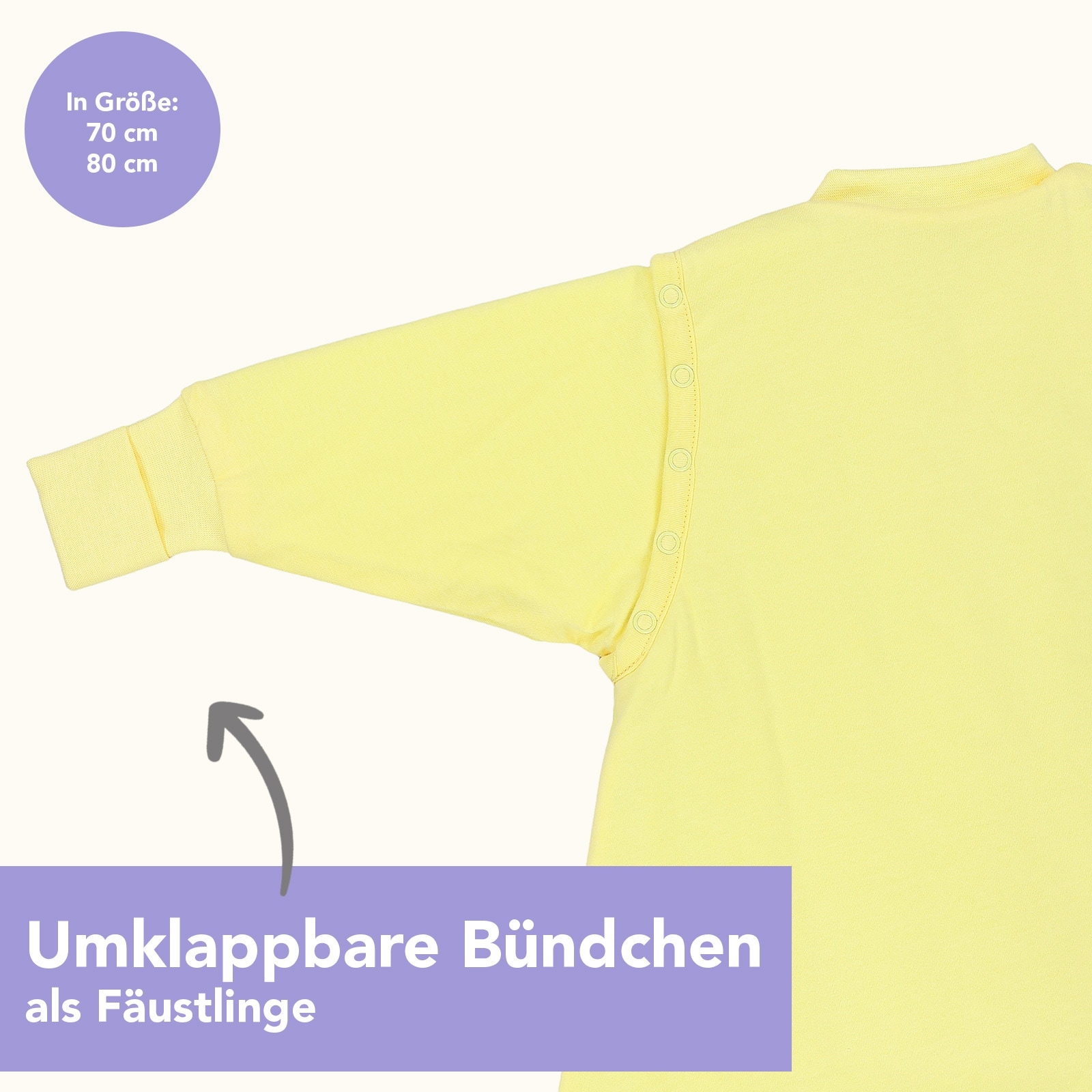 Schlummersack Babyschlafsack »Schlafsack ohne Füßen 1.0 Tog«