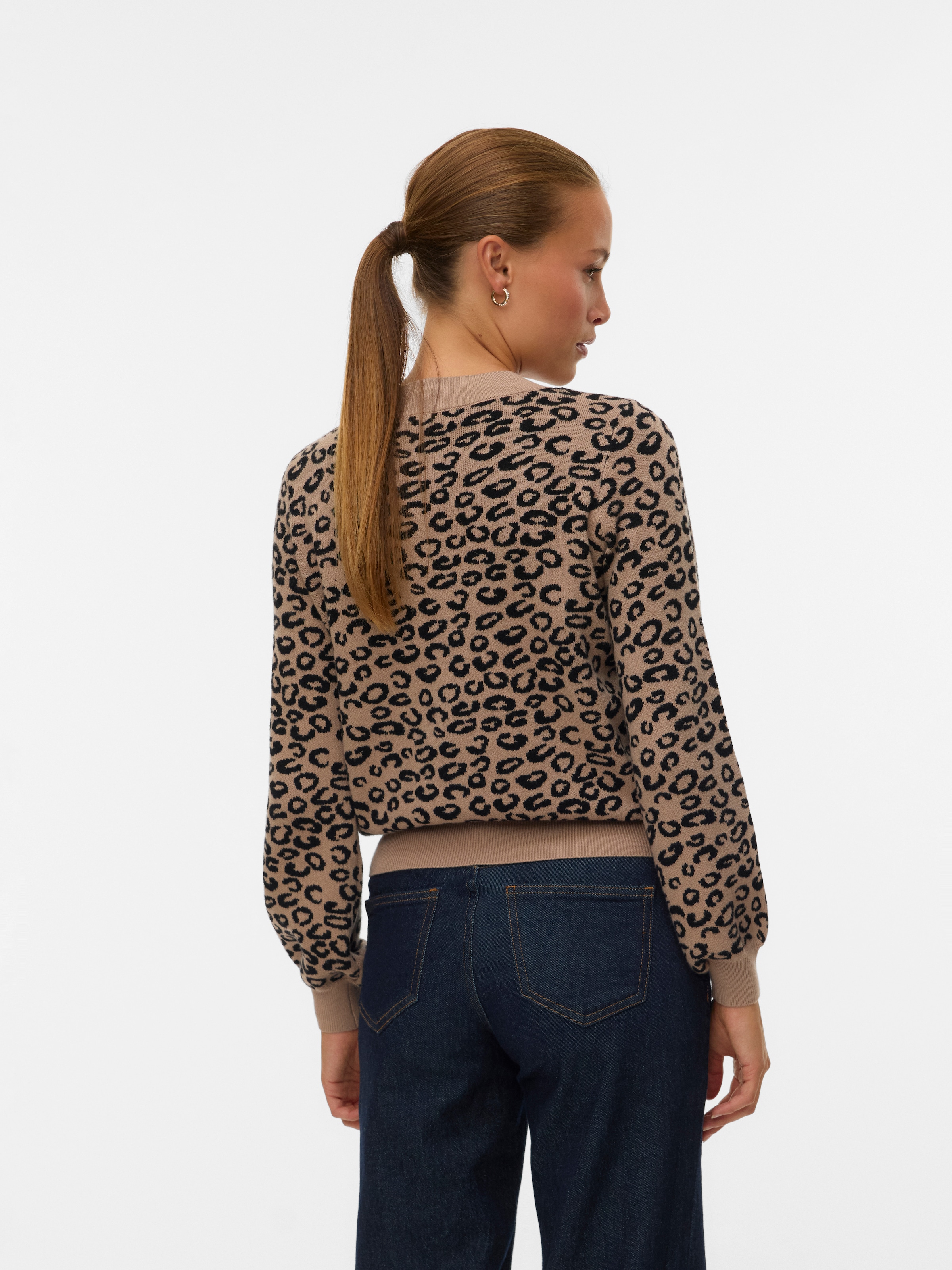 Vero Moda Strickpullover »VMNANCY LS O-NECK PULLOVER BOO«
