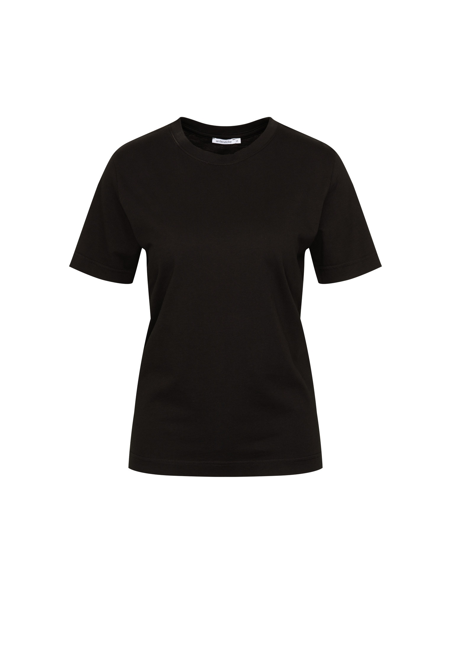 seidensticker T-Shirt »Schwarze Rose«, Kurzarm Rundhals Uni