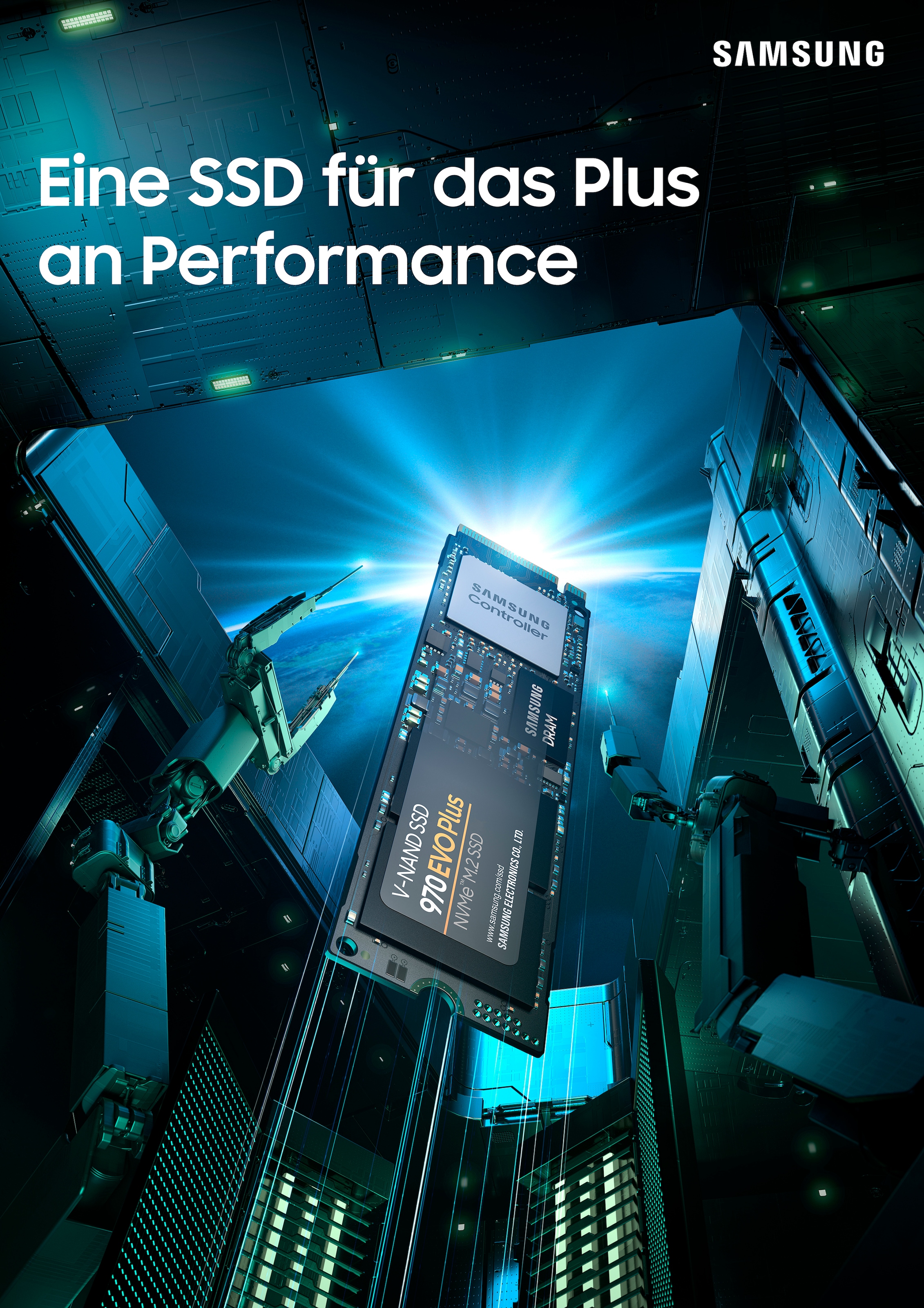 Samsung interne SSD »970 EVO Plus NVMe™ M.2 1 TB«