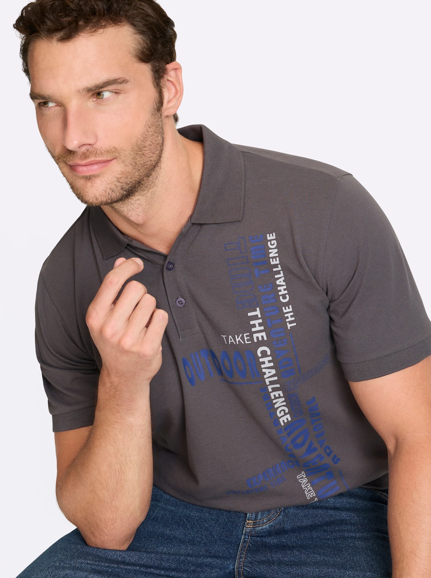 Catamaran Kurzarmshirt »Kurzarm-Poloshirt« 1 tlg.