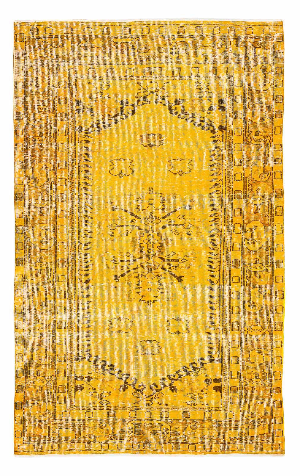 morgenland Wollteppich »Vintage Medaillon 294 x 173 cm«, rechteckig, Vintage Design