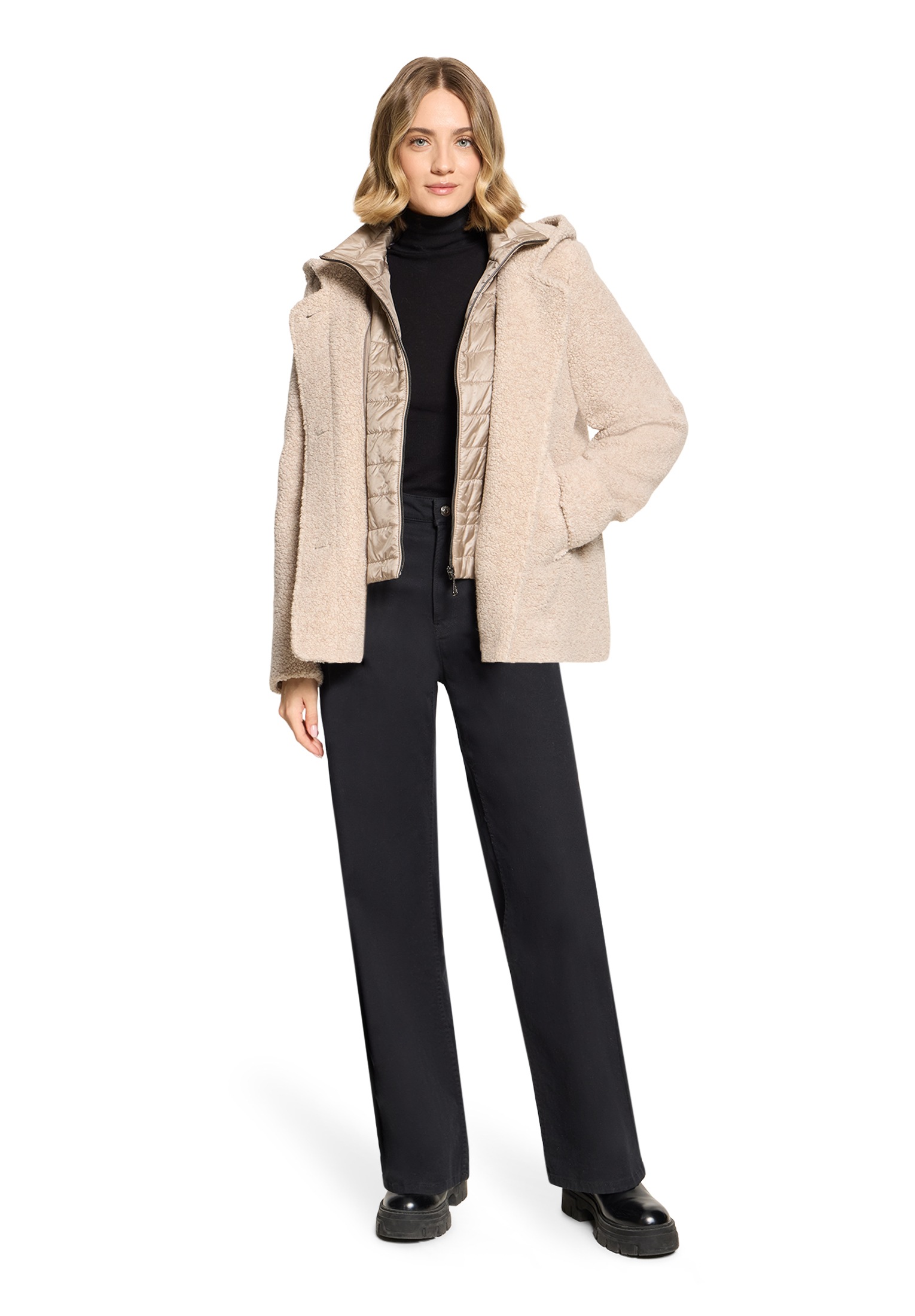 Gil Bret Wolljacke »Wolljacke mit Kapuze«