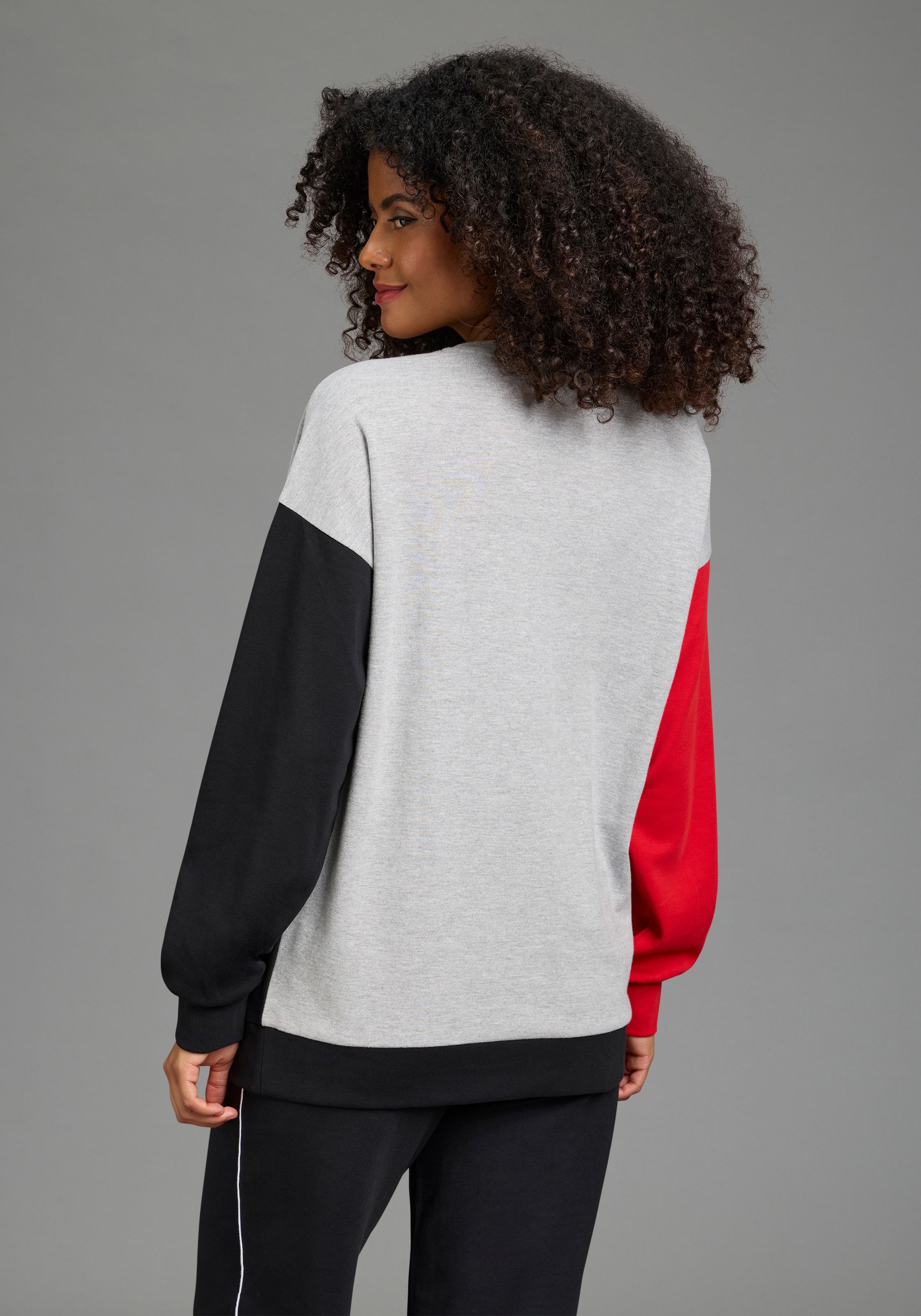 Neun Monate Umstandssweatshirt »2in1 Look, Umstands- und Stillshirt«, Langarm, aus Jersey-Material, aus Baumwolle mit Viskose-Einsatz
