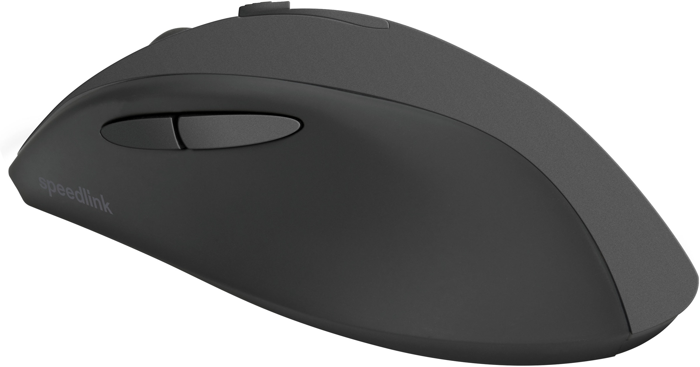 Speedlink ergonomische Maus »AXON Silent & Antibacterial Rechargeable - Wireless, USB-A/-C, schwarz«, USB, mit Akku wiederaufladbar, antibakterielle Oberfläche, ergonomisch