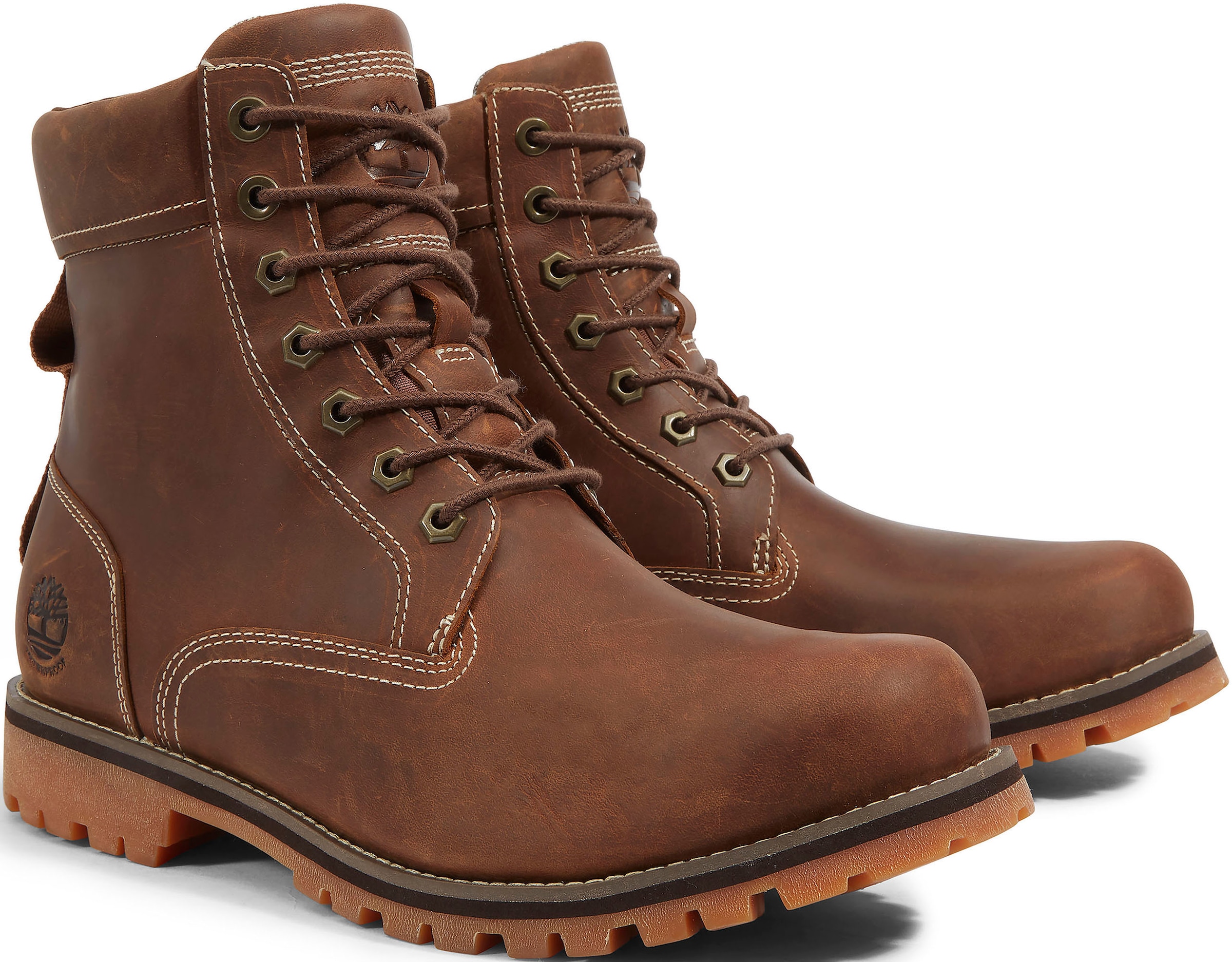Timberland Herren Schnürboots »Rugged WP II 6in PT Bt« Winterstiefel in braun, Größe 45