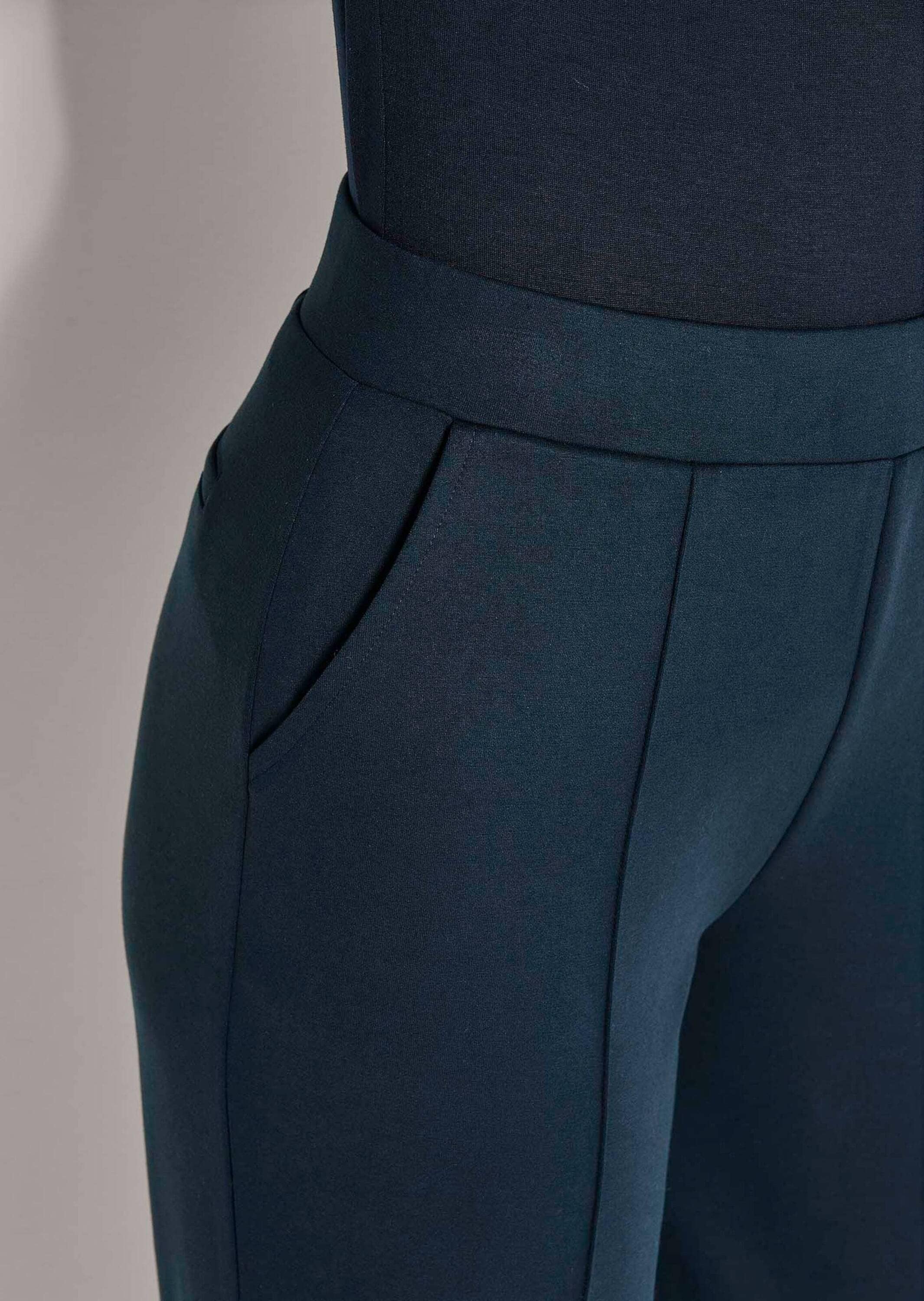 MADELEINE Jerseyhose »Jerseyhose Weite Schlupfhose mit Biesen«