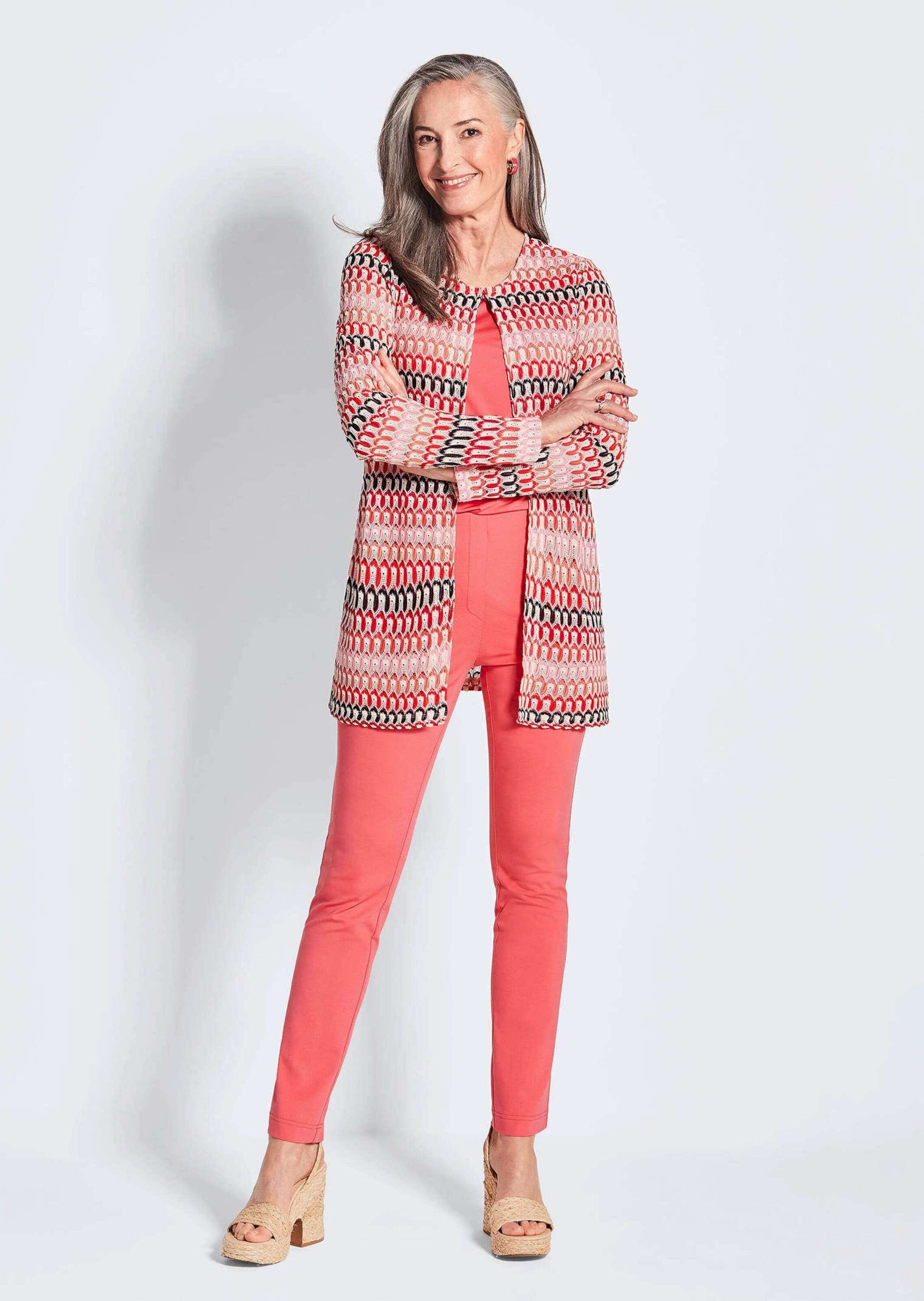 GOLDNER Kurzjacke »Elegante, offene Spitzenjacke«