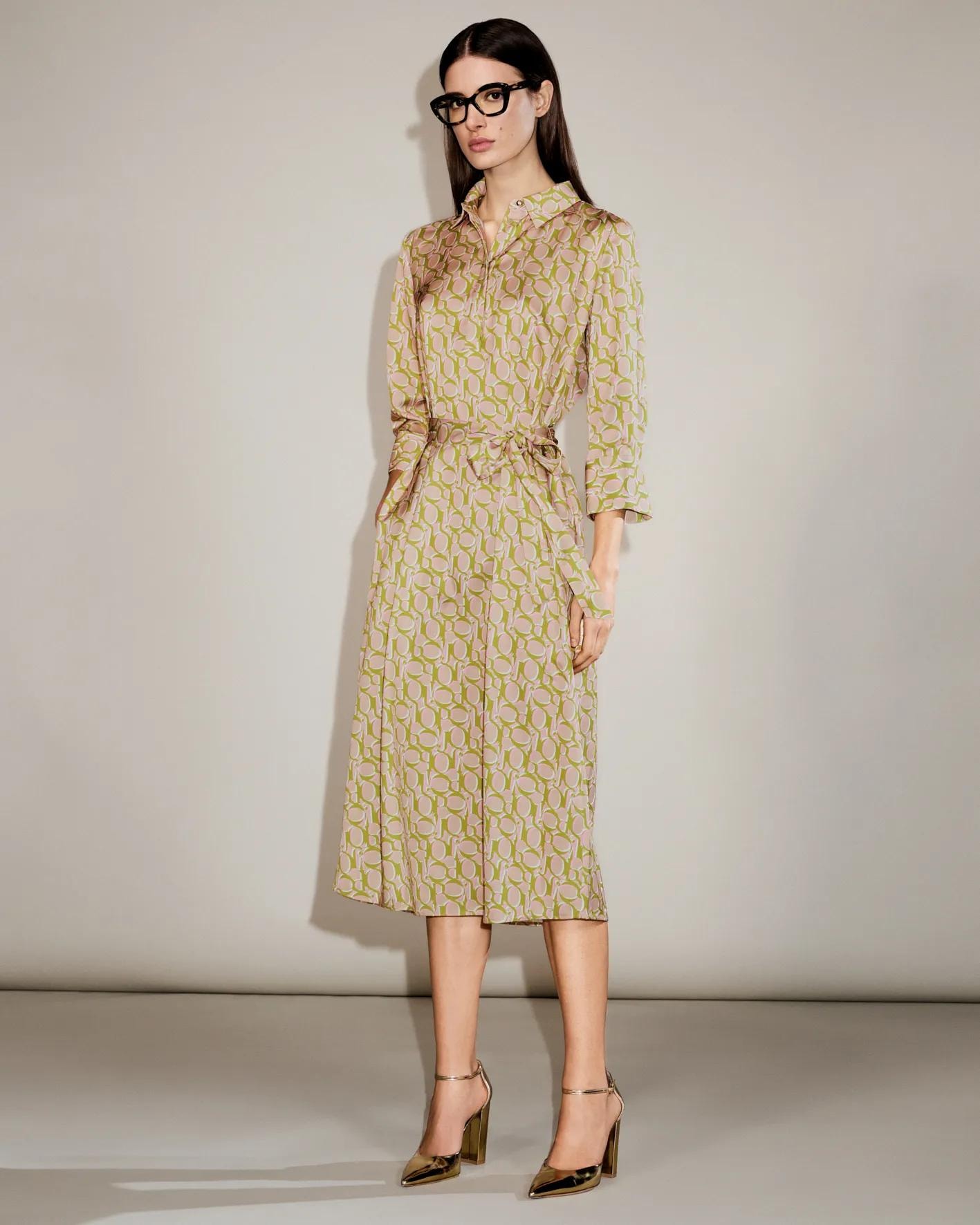 JOOP! Midikleid »Diandra2« Ohne Tasche mit Alloverprint