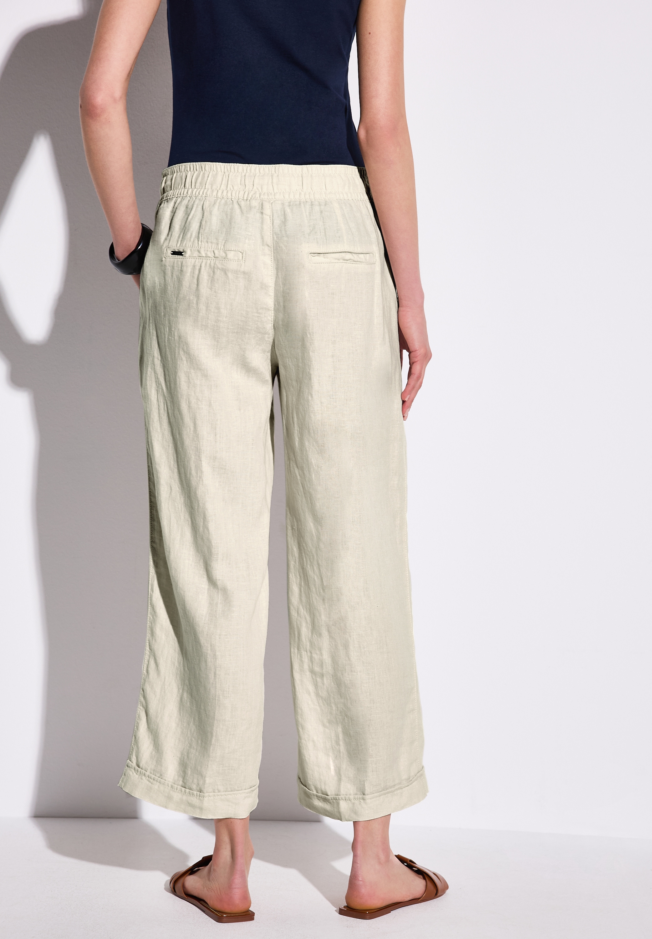 STREET ONE Culotte »Styel EMEE«, mit elastischem Bund mit Tunnelzug