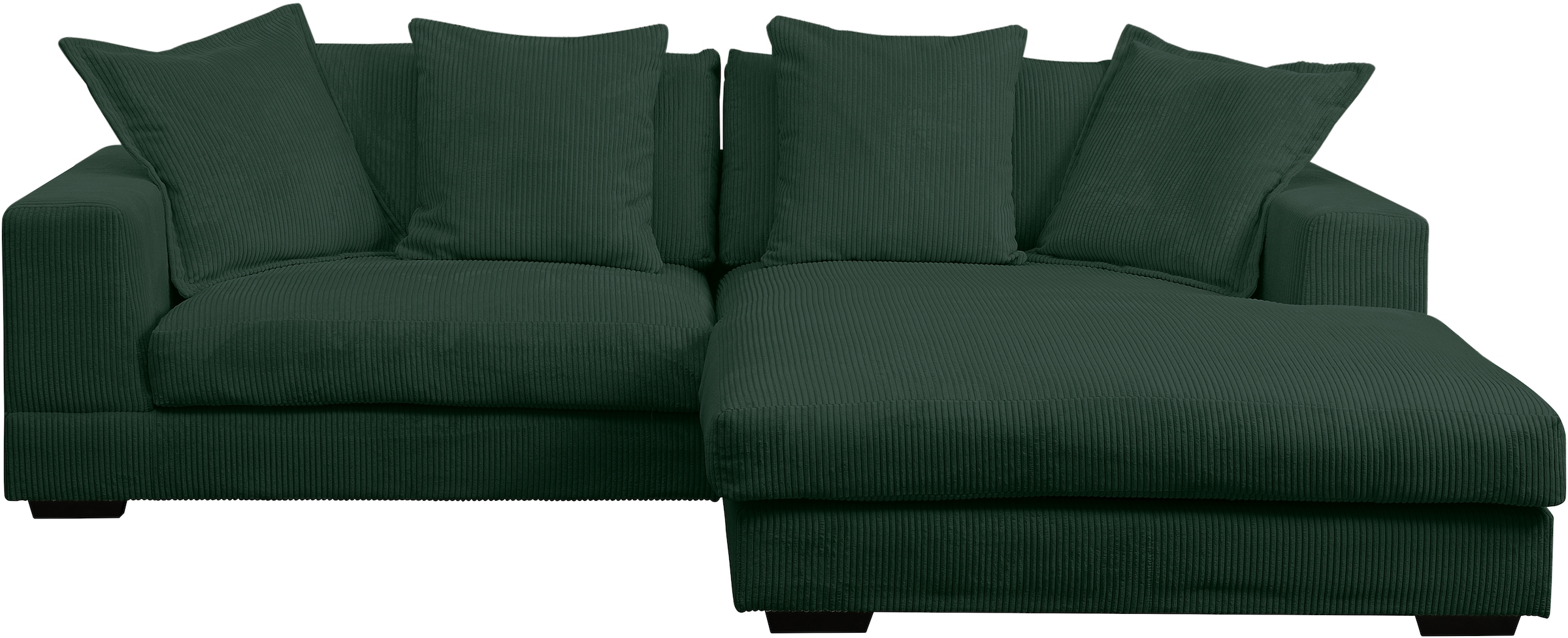 WERK2 Ecksofa »Eldorado, Megasofa, Polsterecke mit viel Platz, Breite 285cm, L-Form«, Design Ecksofa, besonders weicher Sitzkomfort, extra breite Recamiere