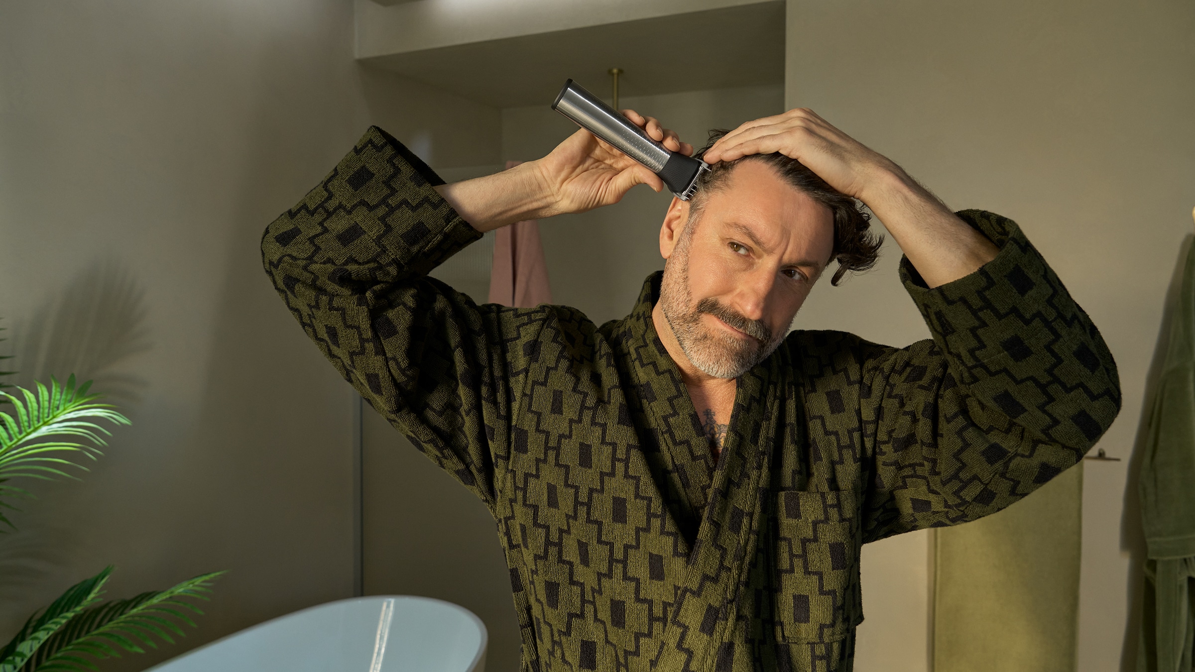 Philips Multifunktionstrimmer »Series 9000 MG9557/15«, 20 Aufsätze, 20-in-1-Trimmer für Gesicht, Körper und Kopfhaare