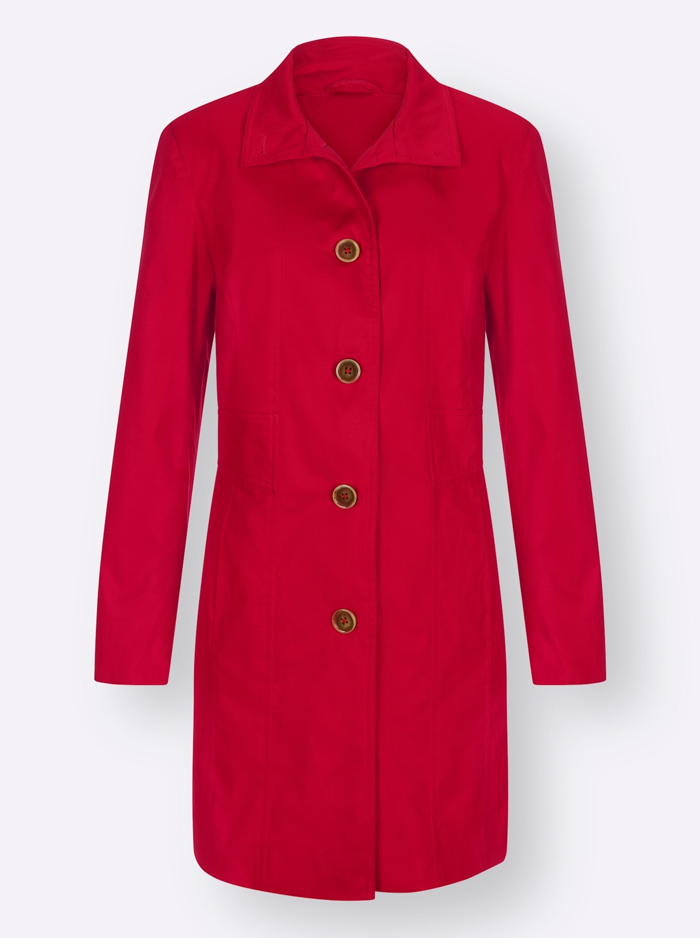 Casual Looks Langjacke, ohne Kapuze