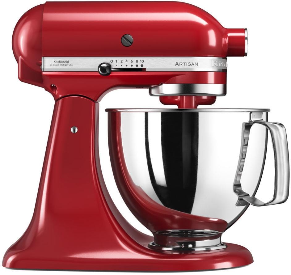 KitchenAid Küchenmaschine »5KSM125EER EMPIRE ROT«