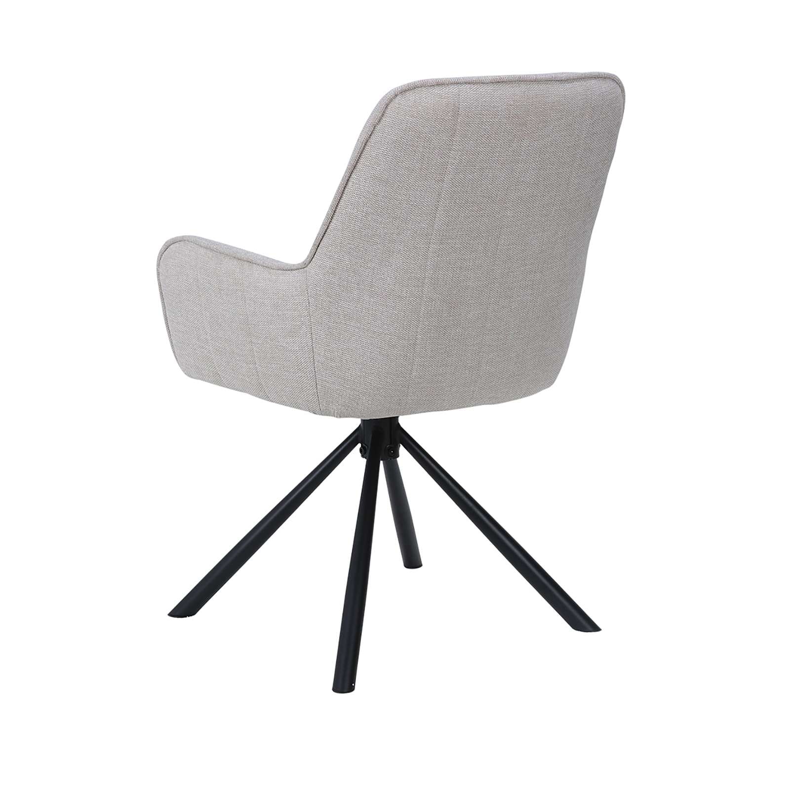 OTTO home Esszimmerstuhl »Flaurent« () 2 Stk.gepolsterte Rückenlehne, Armlehne und Sitzfläche, Sitzhöhe 50 cm