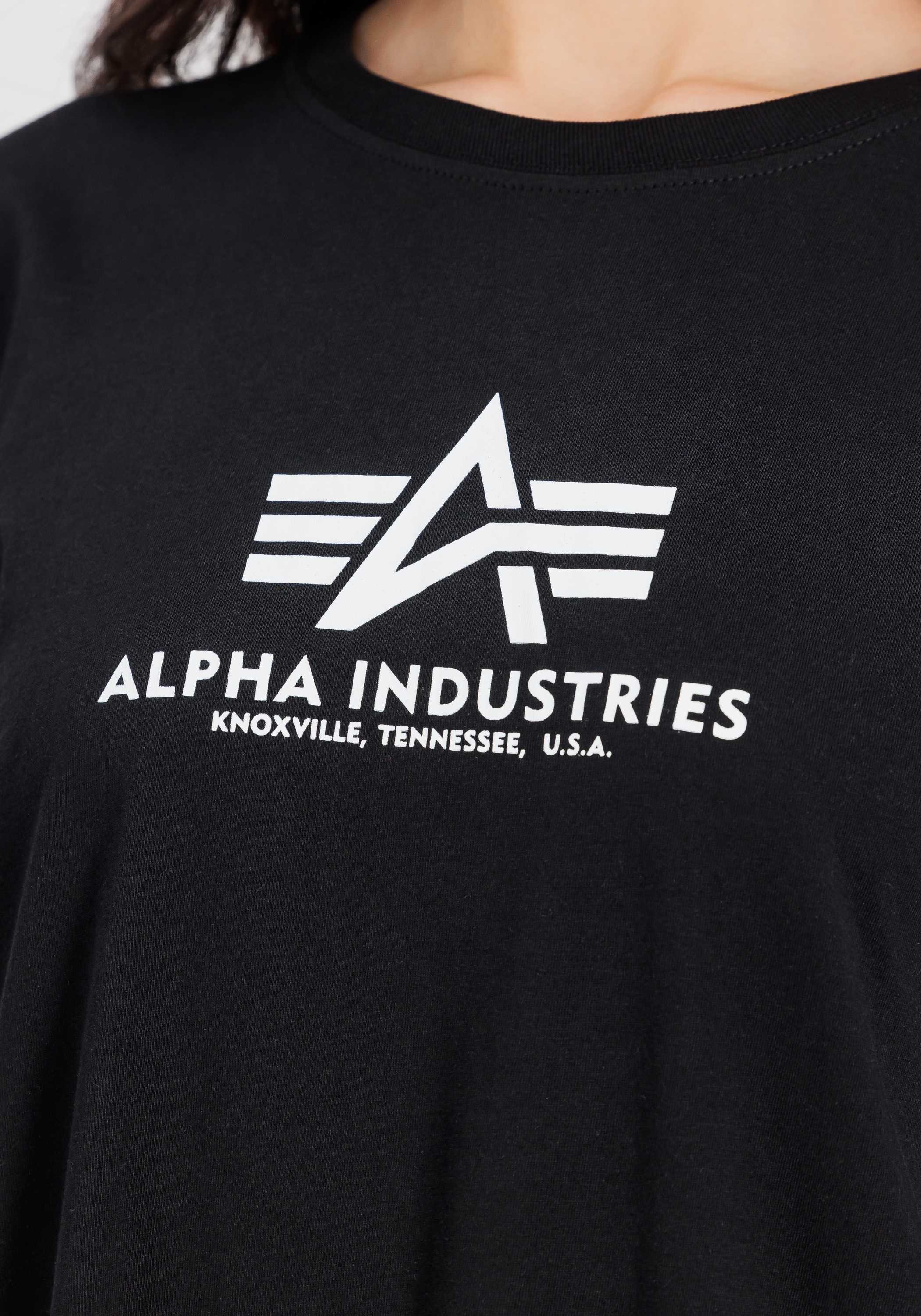 Alpha Industries Shirtkleid »Alpha Industries Women - T-Shirts Basic T Long Women«