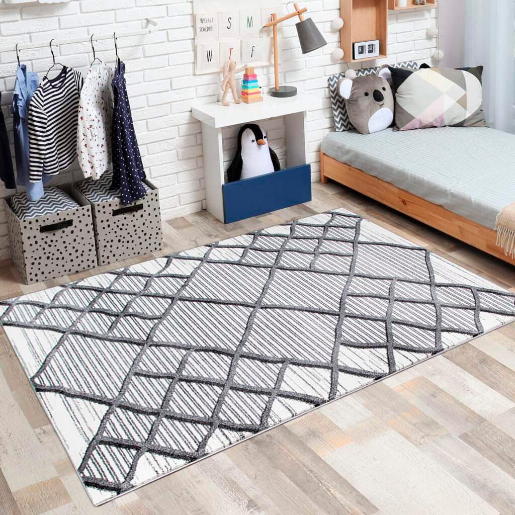 Carpet City Teppich »YOUNG965«, rechteckig, 11 mm Höhe, Moderner Jugend- Kinder Teppich, ideal für Jugendzimmer