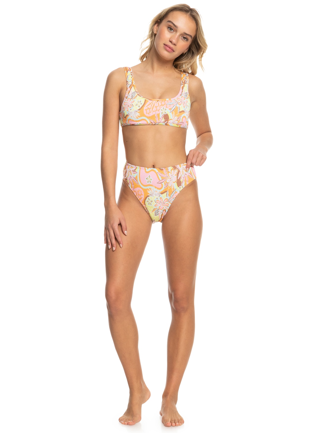 Roxy Bandeau-Bikini-Top »Floraldelic«