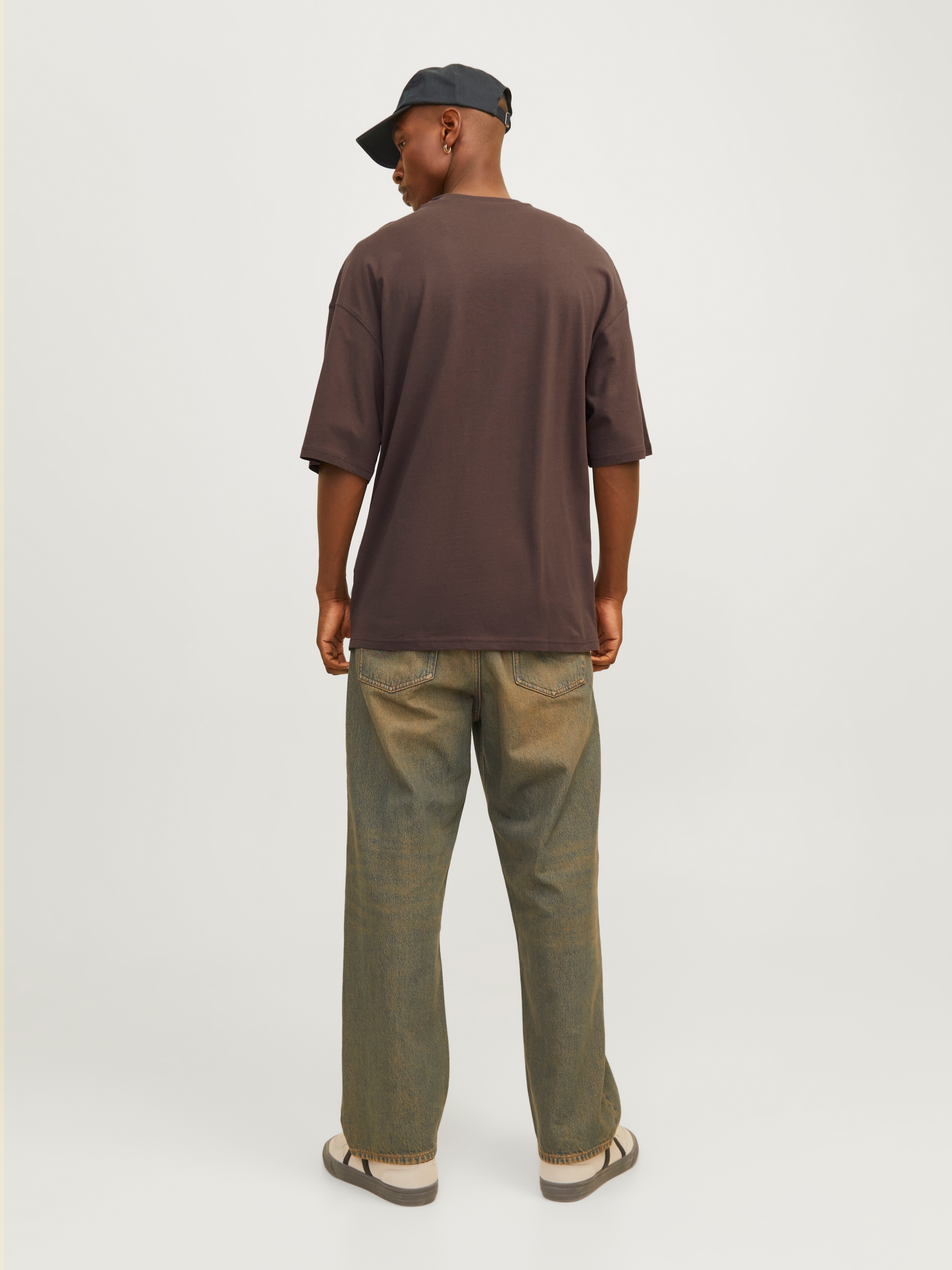 Jack & Jones Rundhalsshirt »JJECHARGE TEE O-NECK NOOS«, mit Rundhalsausschnitt