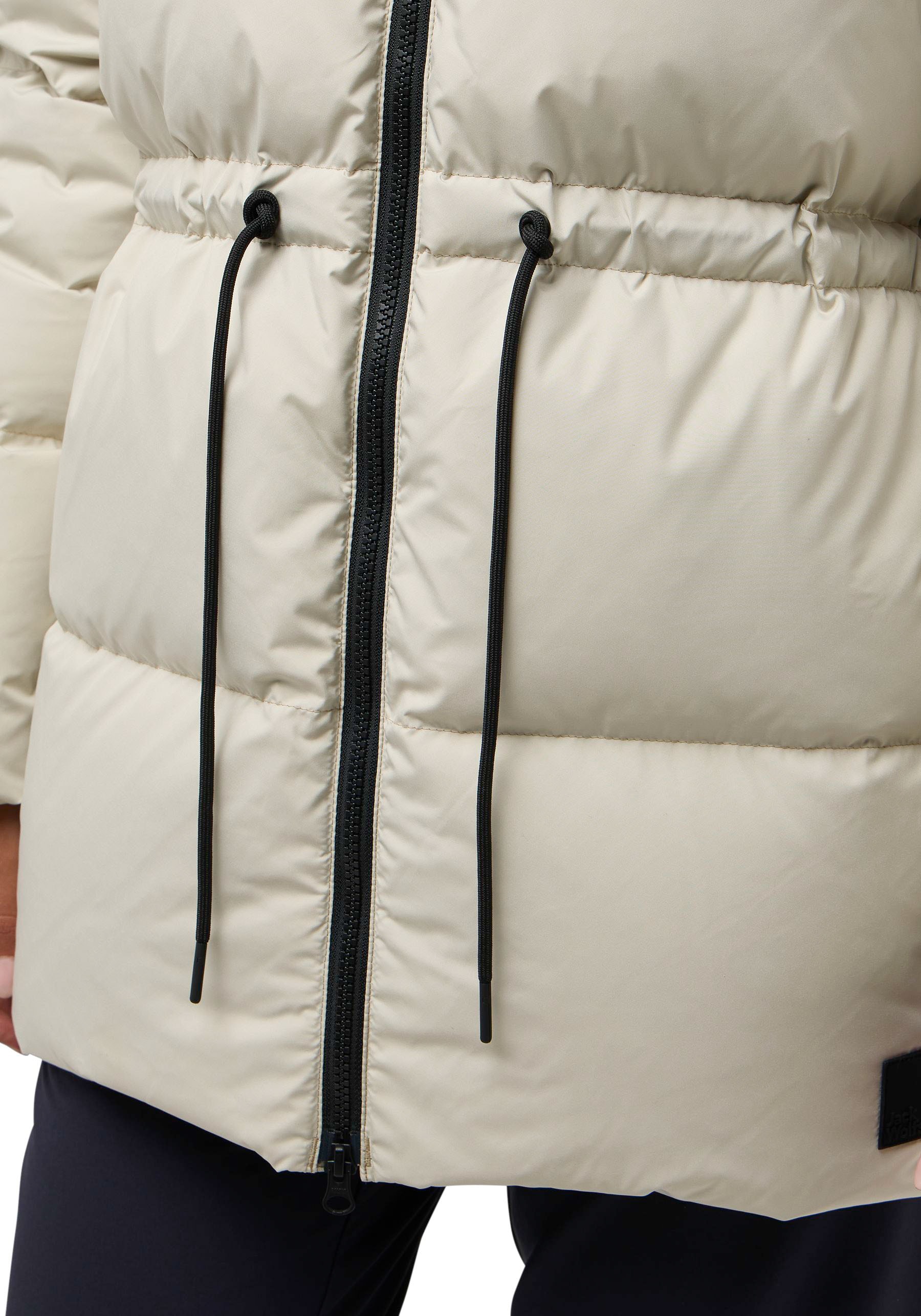 Jack Wolfskin Daunenjacke »KIRSCHALLEE«, mit Kapuze, Winterjacke