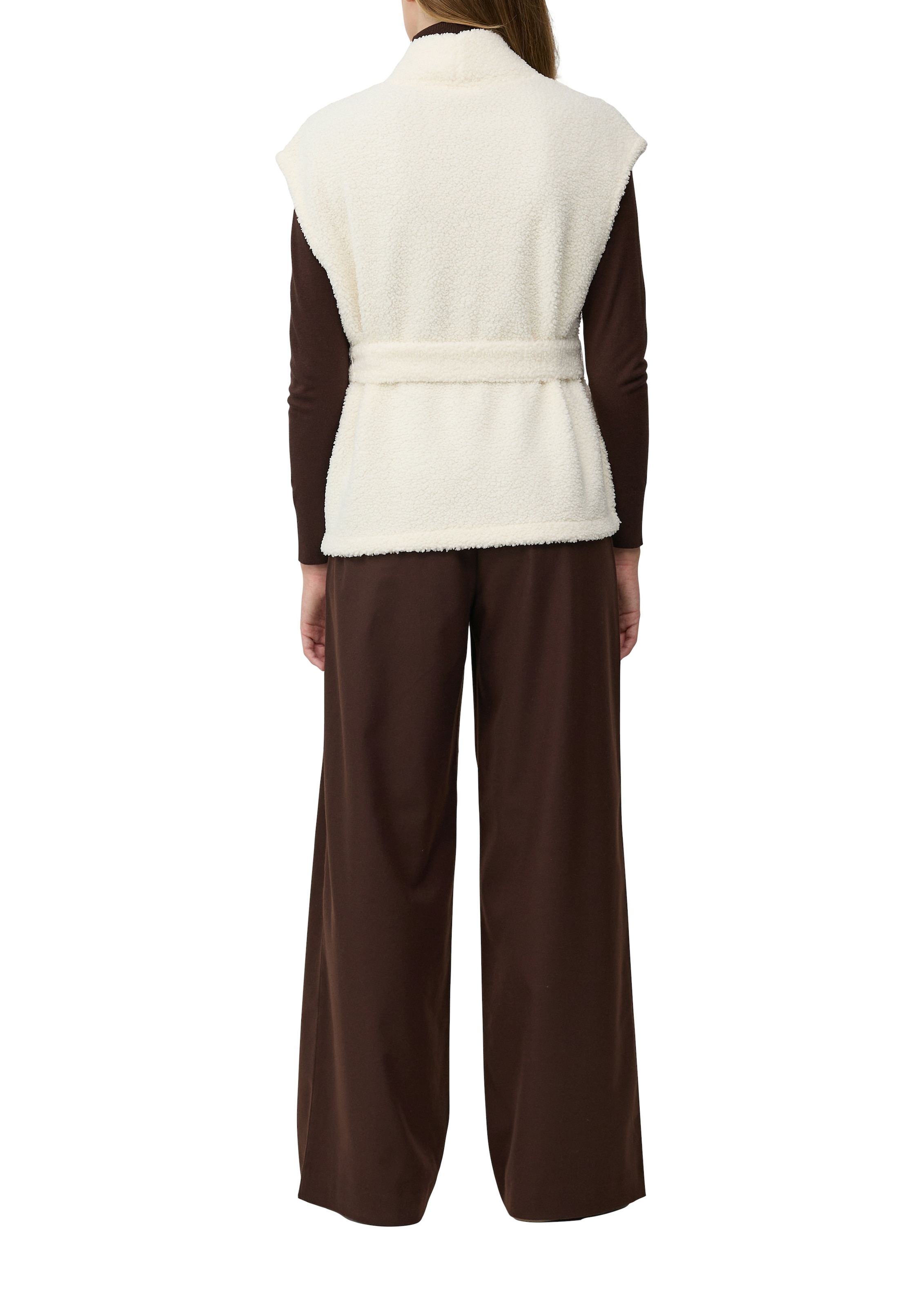 s.Oliver Strickweste mit Bindeband