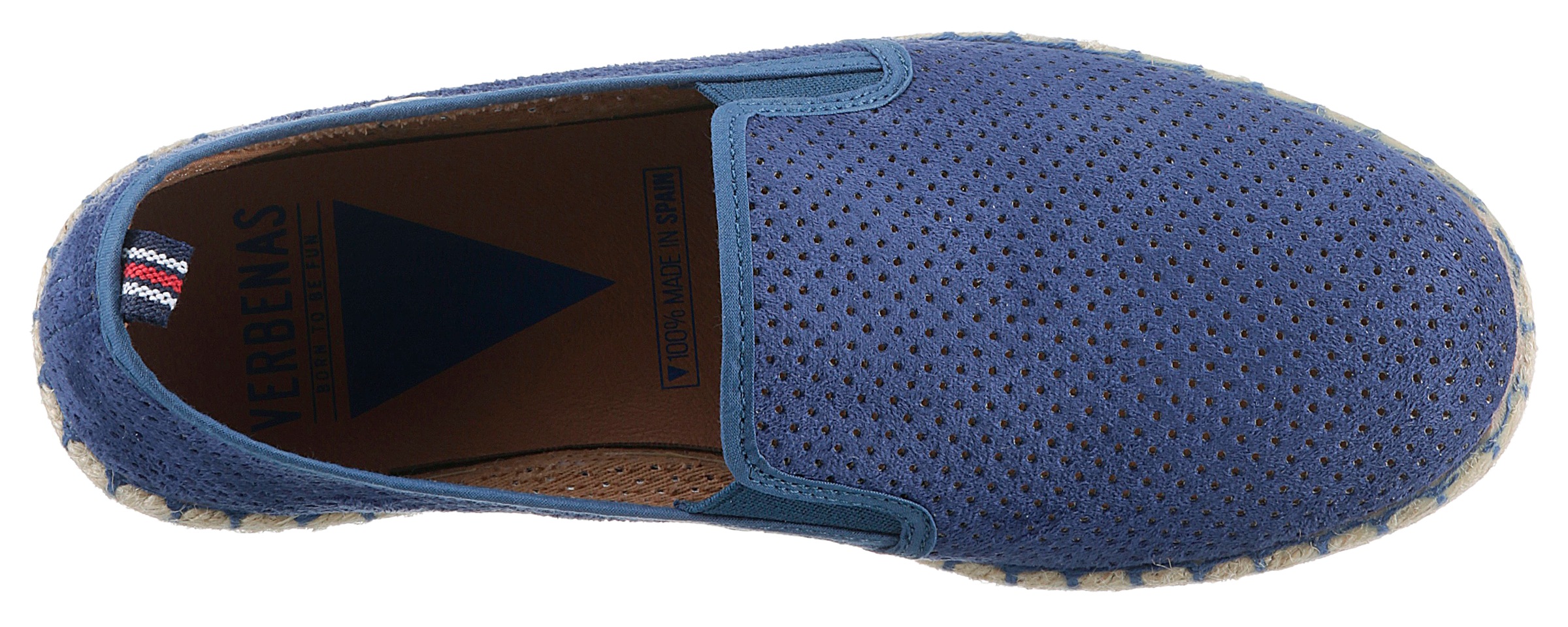 VERBENAS Espadrille »Tom Pacific«, Loafer, Slipper, Sommerschuh, Strandschuh mit Stretcheinsätze