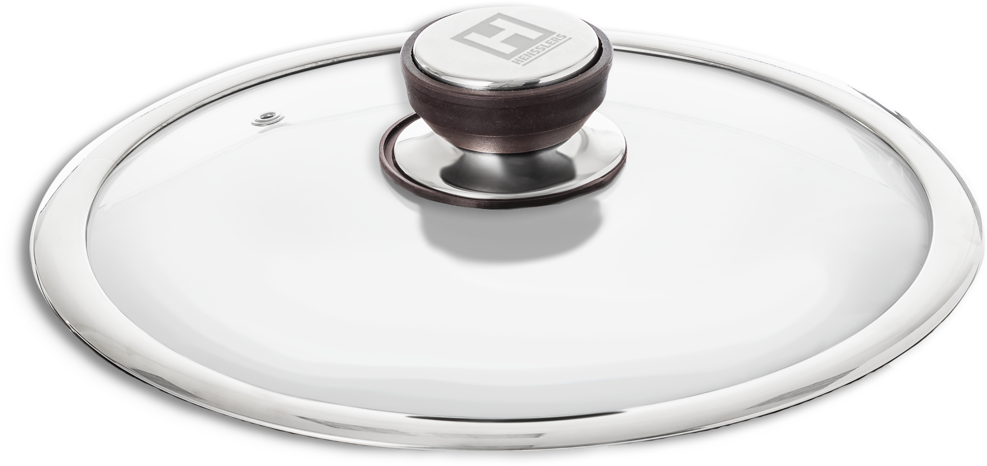 HENSSLERS Pfannen-Set »HENSSLERS Bratpfannen-Set, Ø 24 und 28 cm, inkl. Deckel« Edelstahl 4 Stk. tlg. mit Wabenstruktur