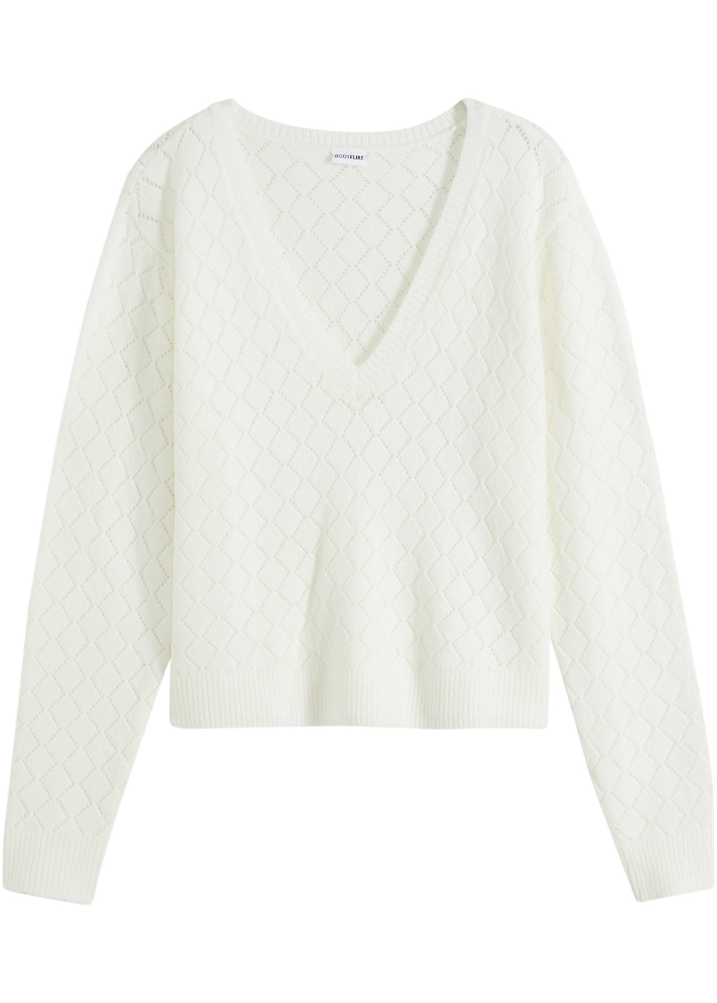 bonprix Ajourpullover »Ajour-Pullover« Ajour-Pullover