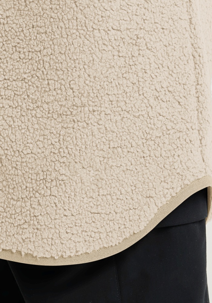 Jack Wolfskin Funktionsmantel »HIGH CURL COAT W« Fleecemantel, warm & winddicht
