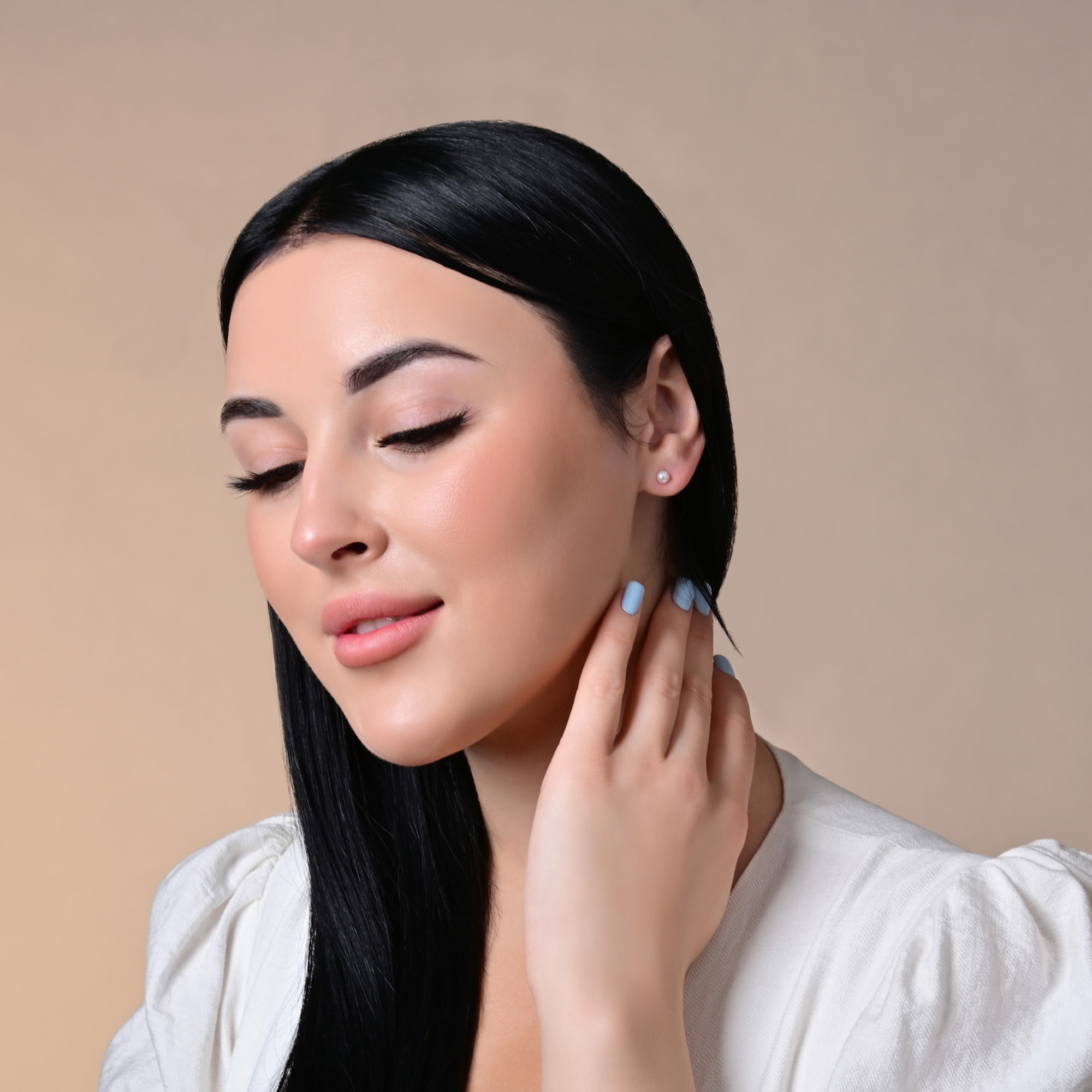 Adelia´s Paar Ohrstecker »Damen Ohrringe ¿ Ohrstecker aus Edelstahl mit Perle«