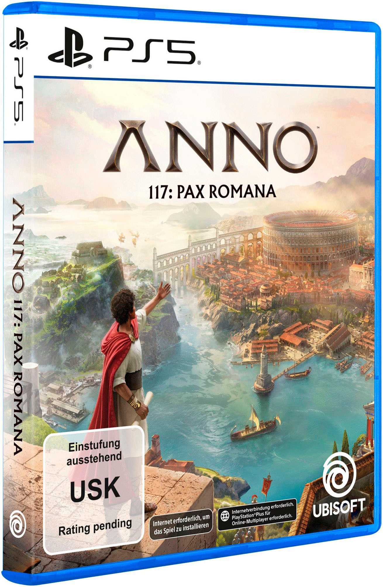 PlayStation 5 Konsolen-Set »PS5 Disk Edition + Anno 117 Pax Romana« 1.000 GB