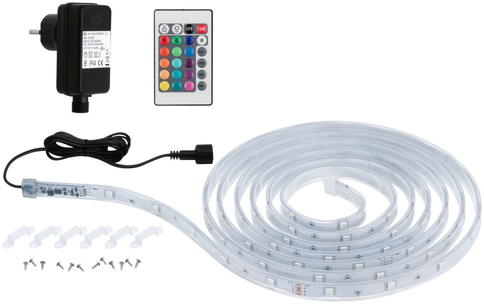 Paulmann LED-Streifen »SimpLED Outdoor Basisset 3m IP44 8,5W 52lm/m RGB beschichtet«, 1 St.-flammig